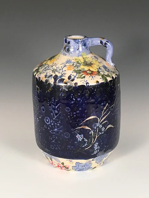 Cobalt Whiskey Jug