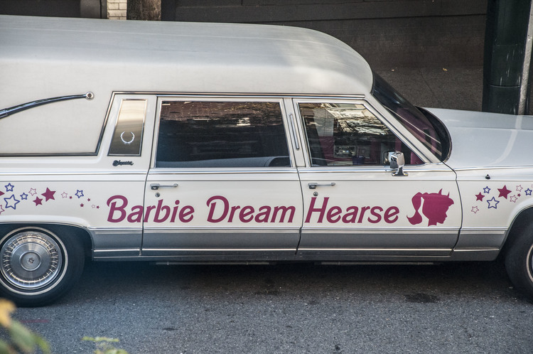 barbie dream hearse