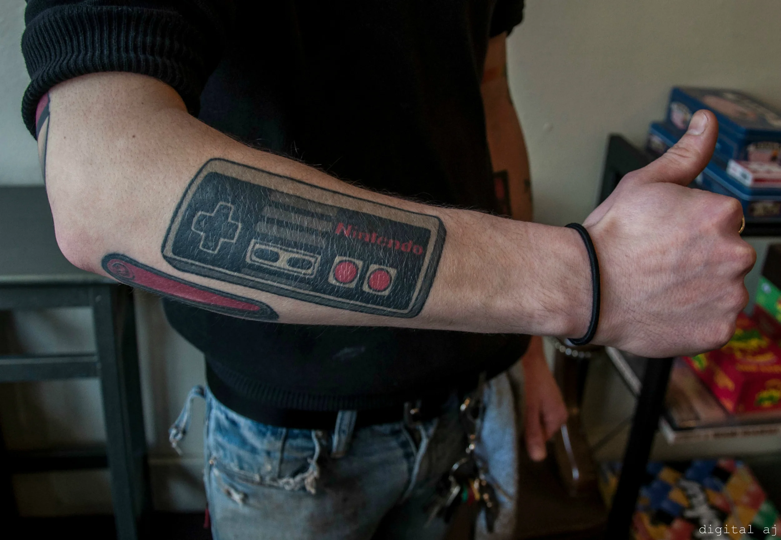 CHS Ink - Charlie's Nintendo Controller - 11th Ave.jpg