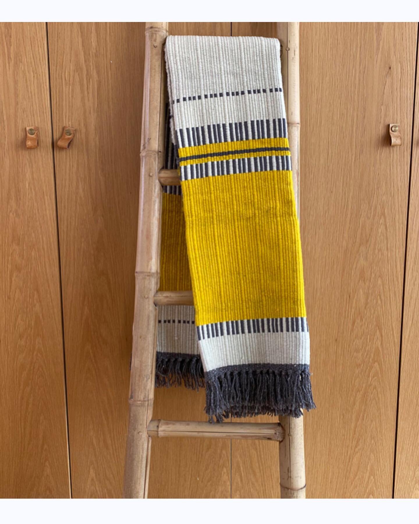 These beautiful 100% wool blankets are so sturdy they can be used as throws and even rugs. They are available on our online shop. 

They are handmade by the 4th generation of master weavers in Portugal still working on manual looms and we would never