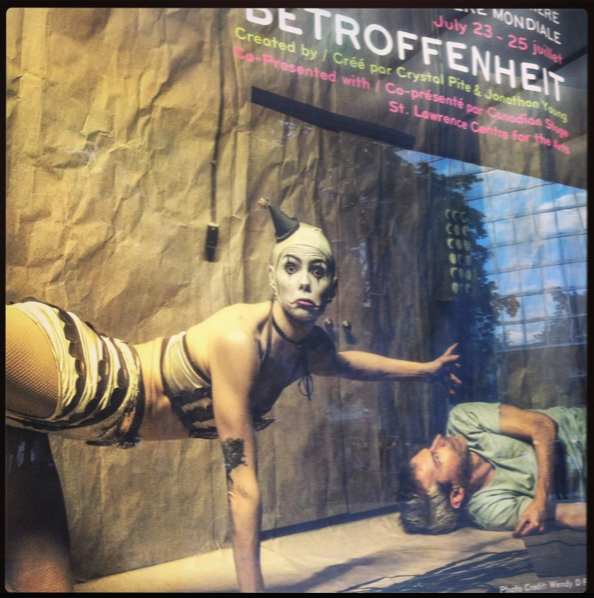 Betrofenheit poster, TO, 2015.