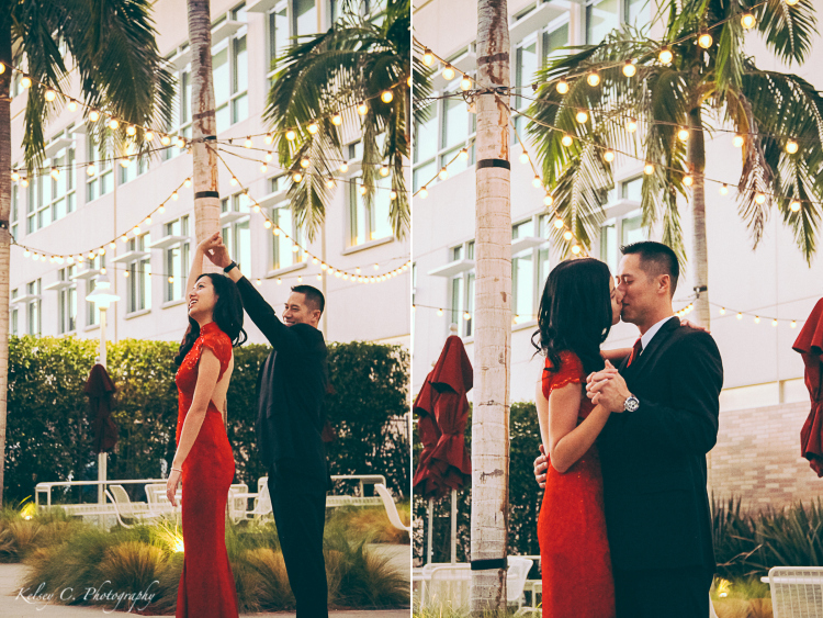 Modern Qipao Cheongsam on real bride