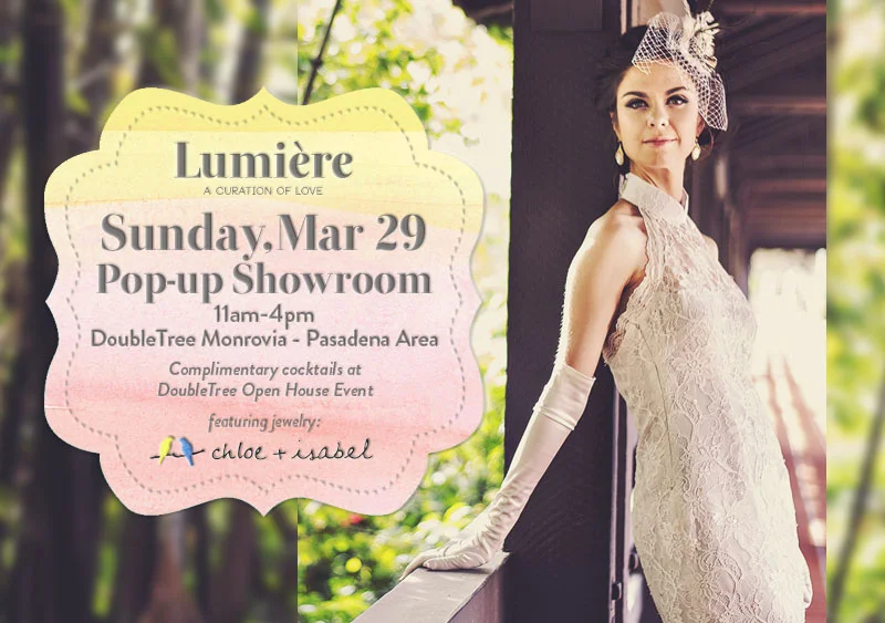 Lumière Pop-up Showroom 3/29