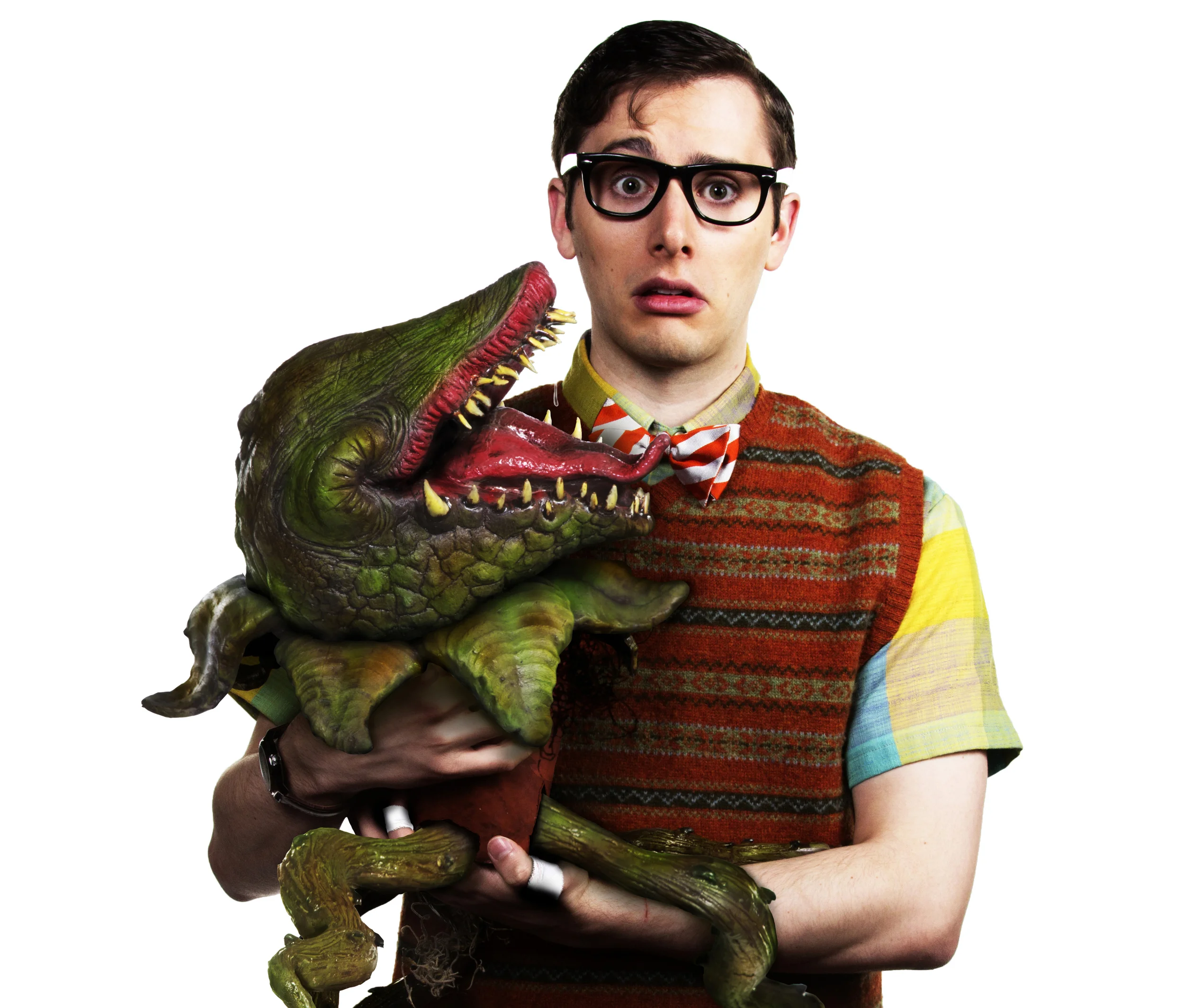 The 5th Avenue Theatre and ACT Theatre's&nbsp;Little Shop of Horrors. Composite by August Laguio.
