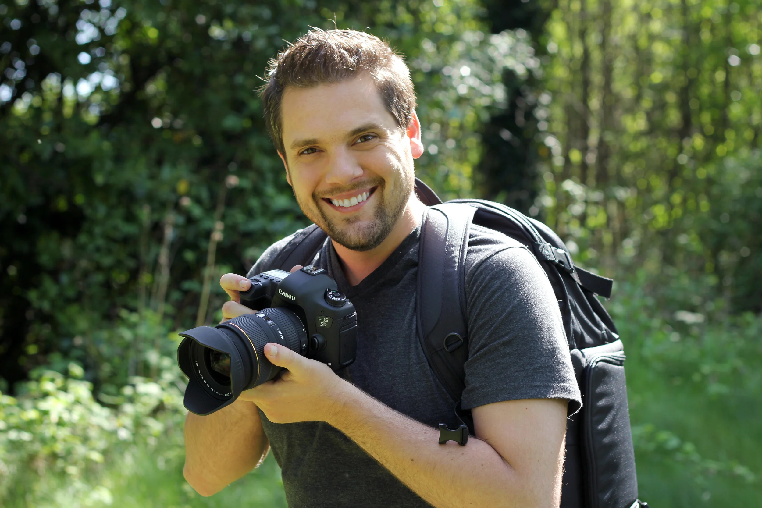 New Canon 5d Mark III, Lowepro Bag and Benro Tripod. All photos by Wren Bentley.