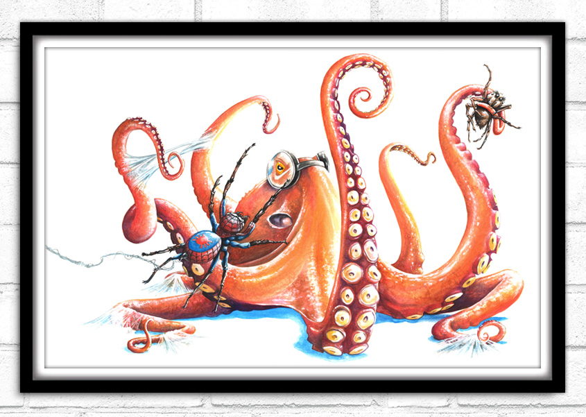 doctor octopus art