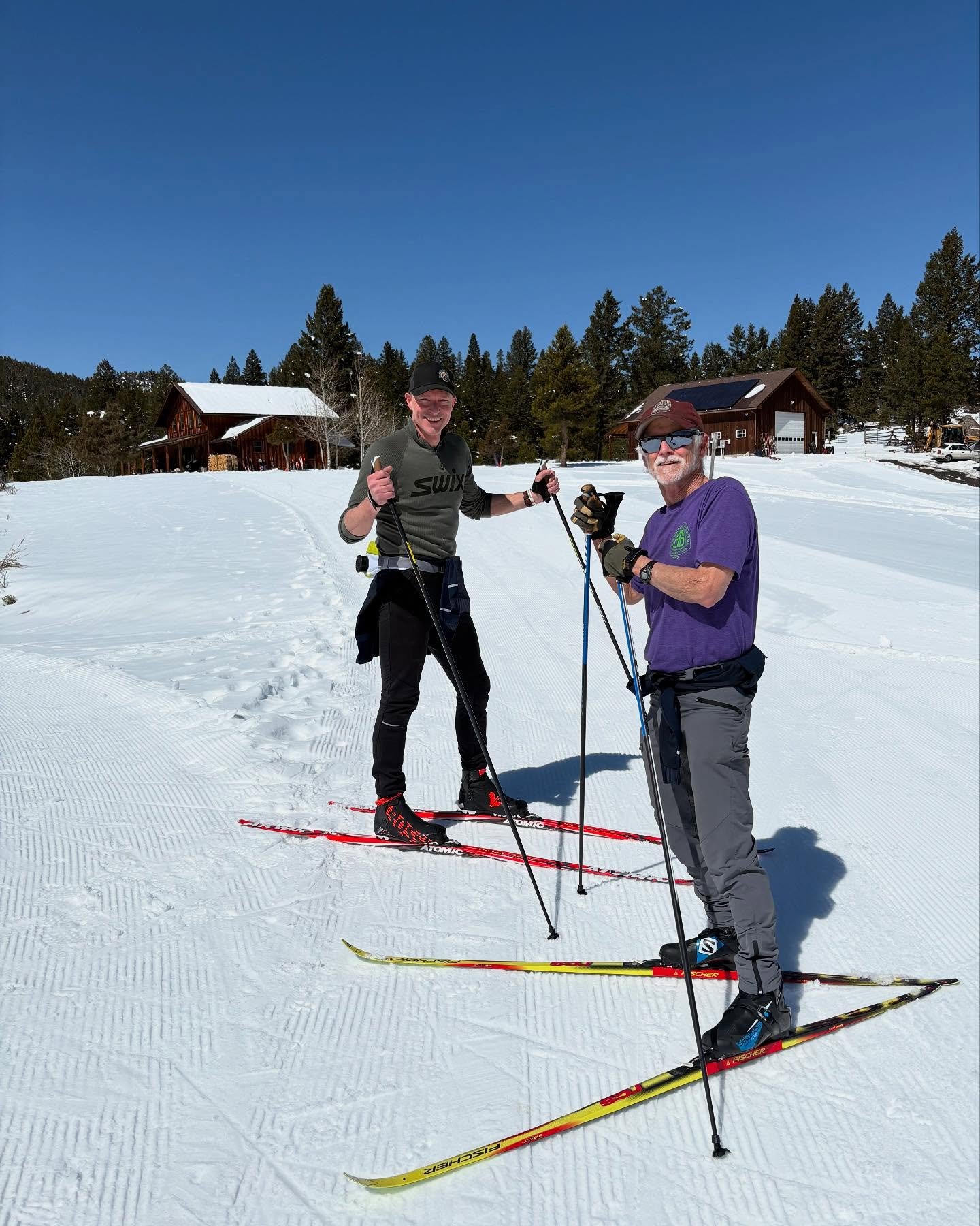 Fresh grooming today. HAPPY BIRTHDAY JOE! PistenBully grooming and set tracks up the pass. Trails should ski great until it gets slushy. CRUST CRUISE our trails that aren’t groomed. We received reports of happy skiers in groomed and crust cruis