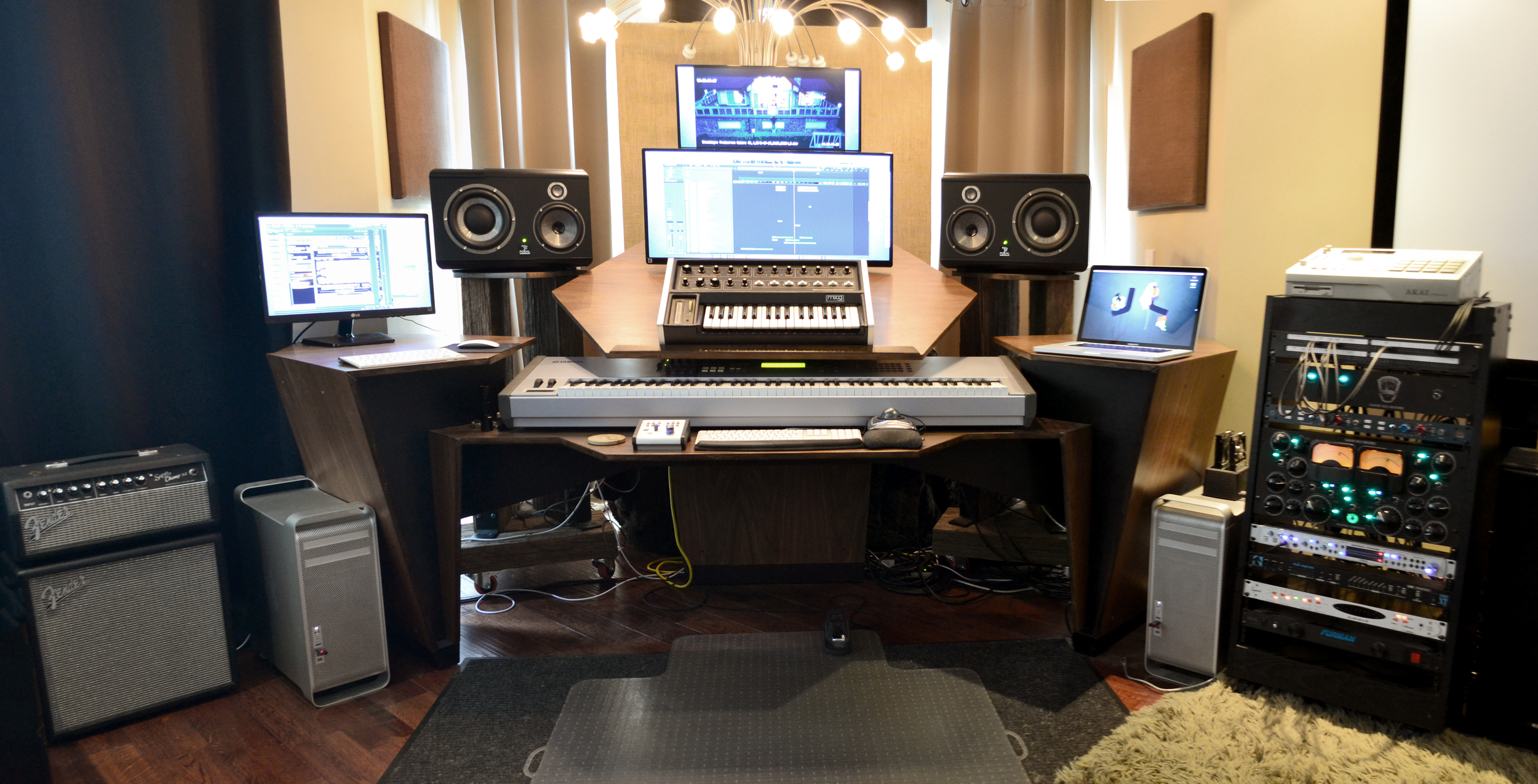studio desk composer desk
