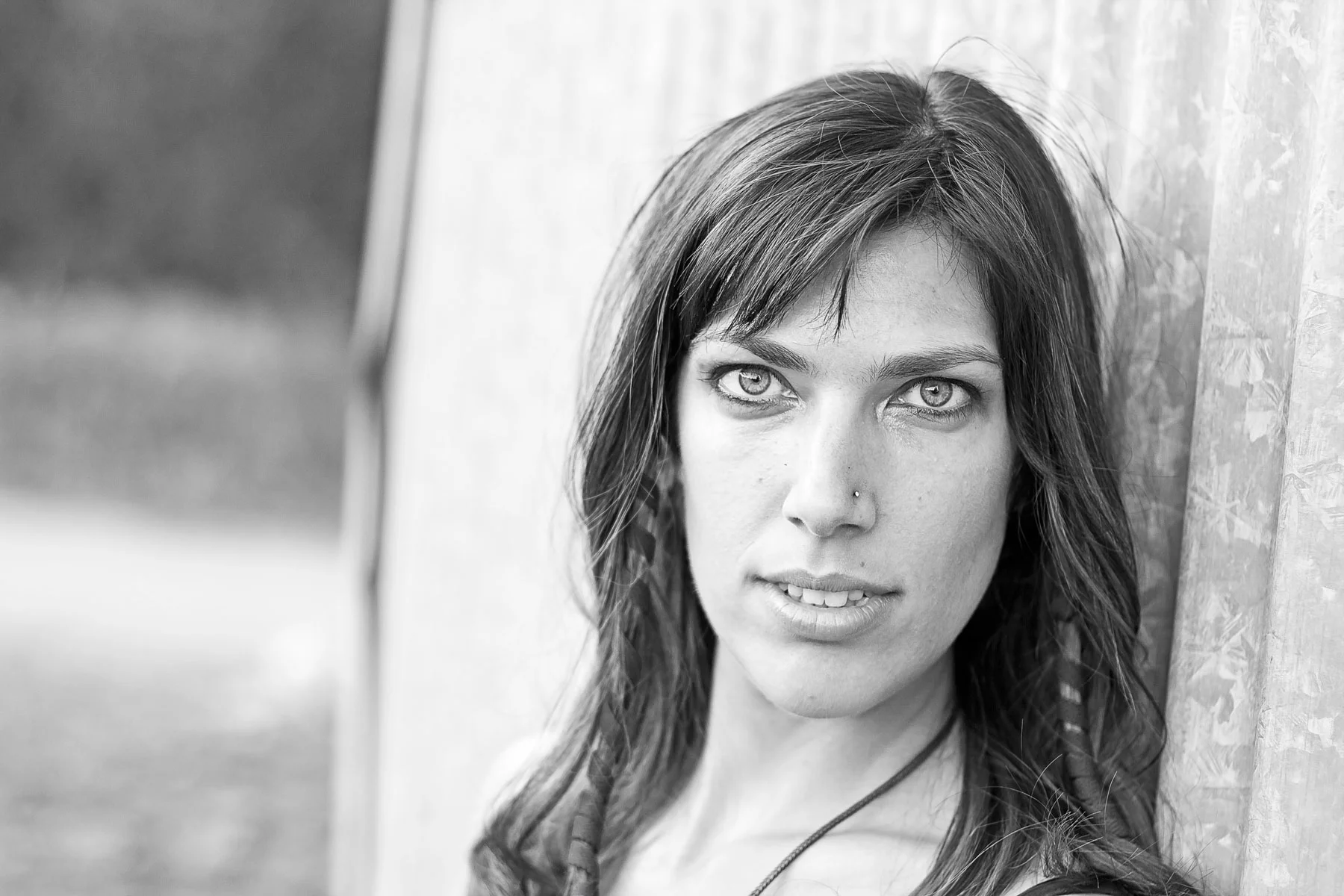 18 magic hour portrait shed black and white.jpg