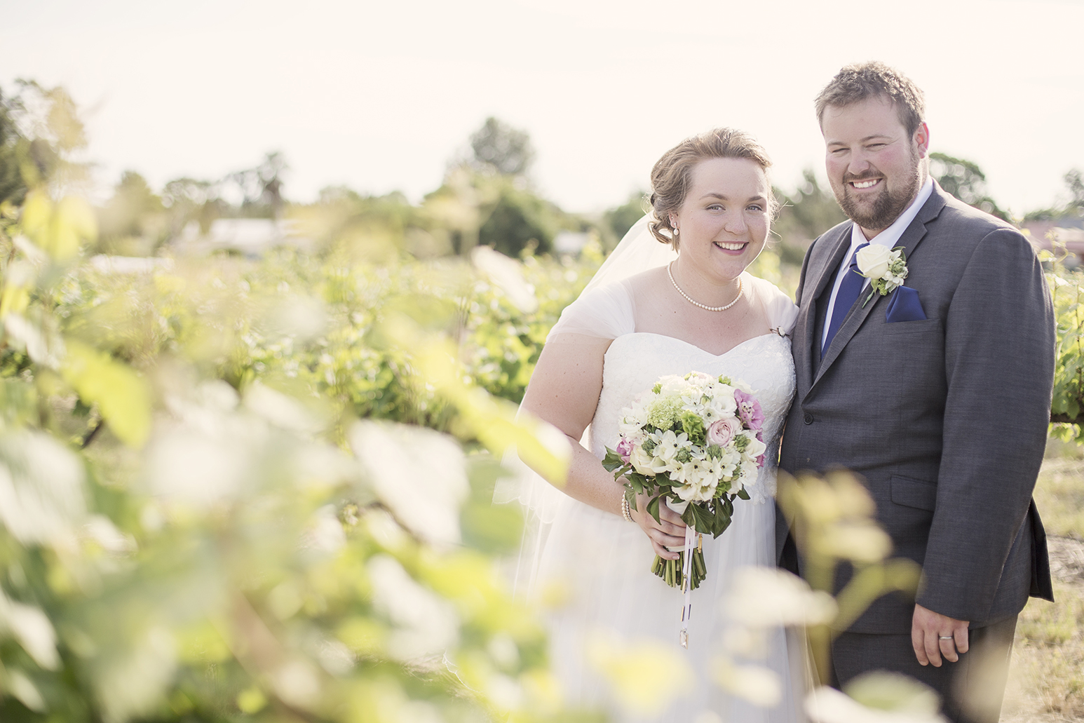 Chateau Tanunda Vineyard Wedding Portrait sepia.jpg