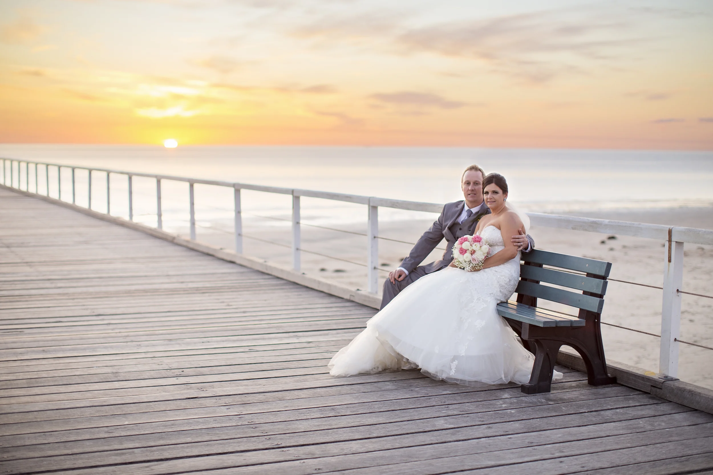 Amy & Nigels Gorgeous Beach Wedding at Semaphore & Port Adelaide