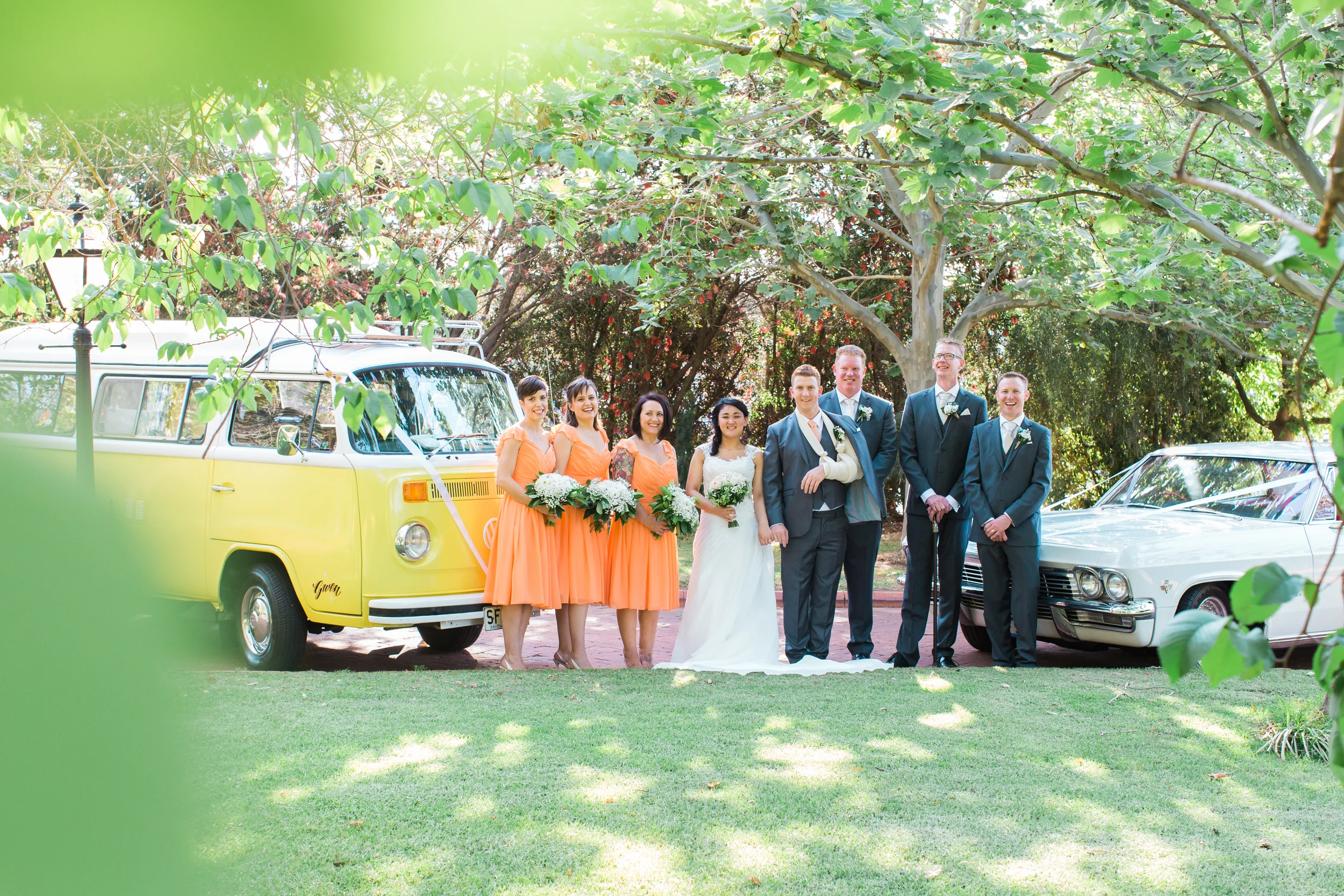 Tomo & Clarrie's Unique Sunnybrae Estate Wedding