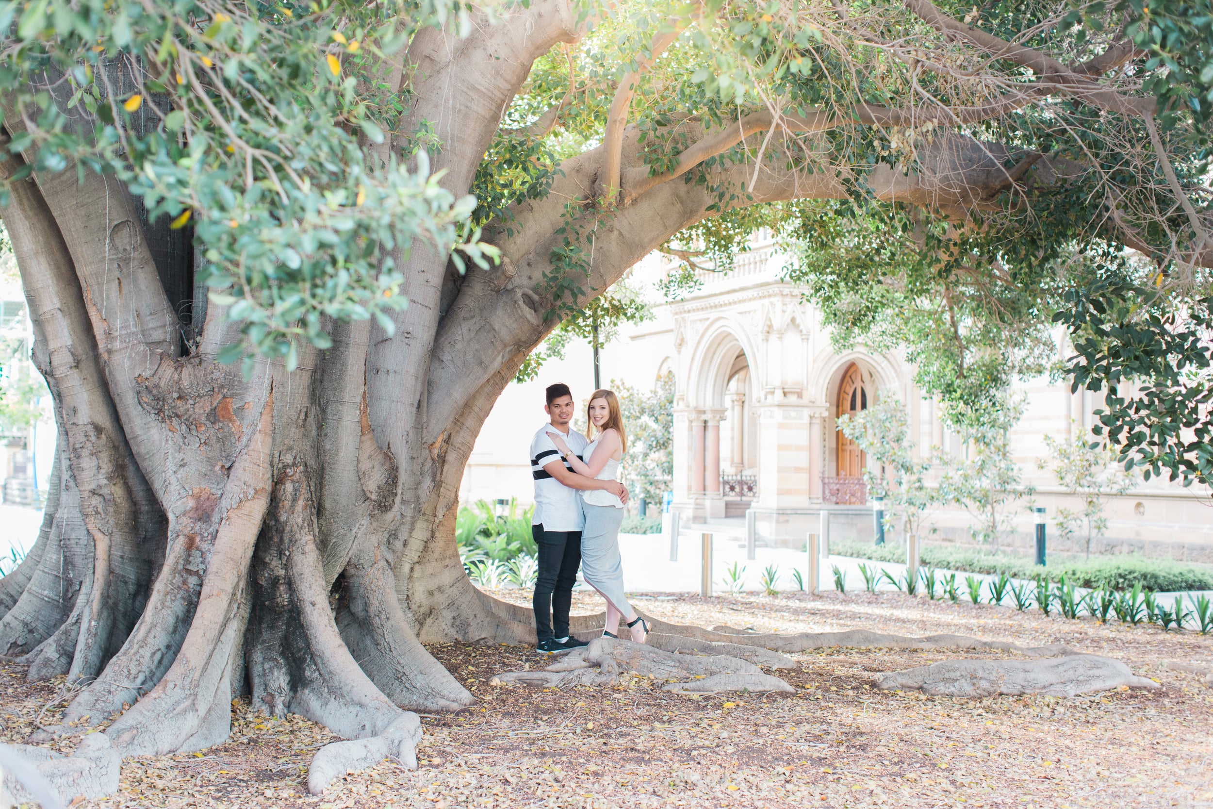 Rebecca & Alberts City Engagement Portraits Session