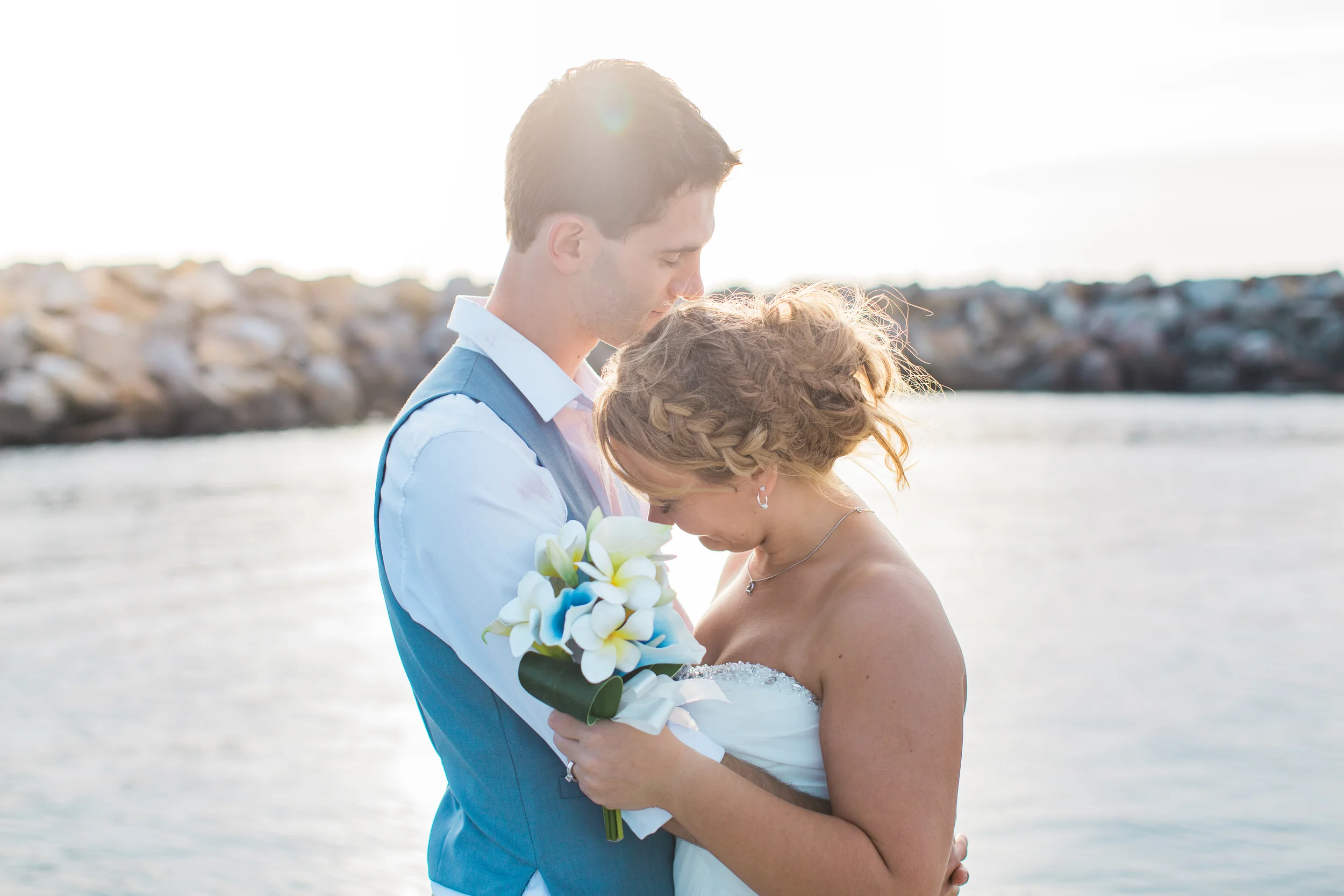 Krystel & Liam's Beach Wedding