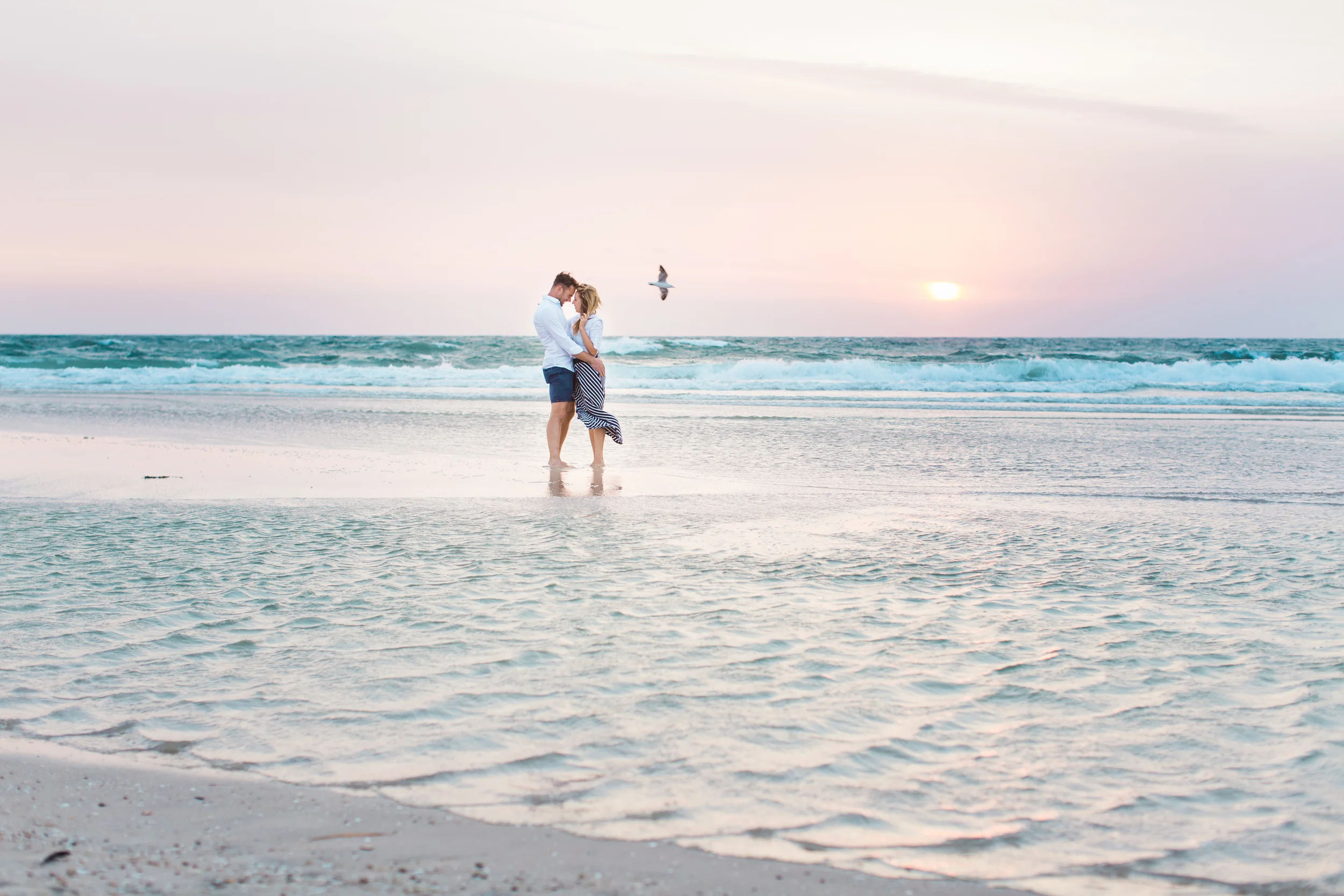 Carmel & Troy's Beautiful Beach Engagement Session