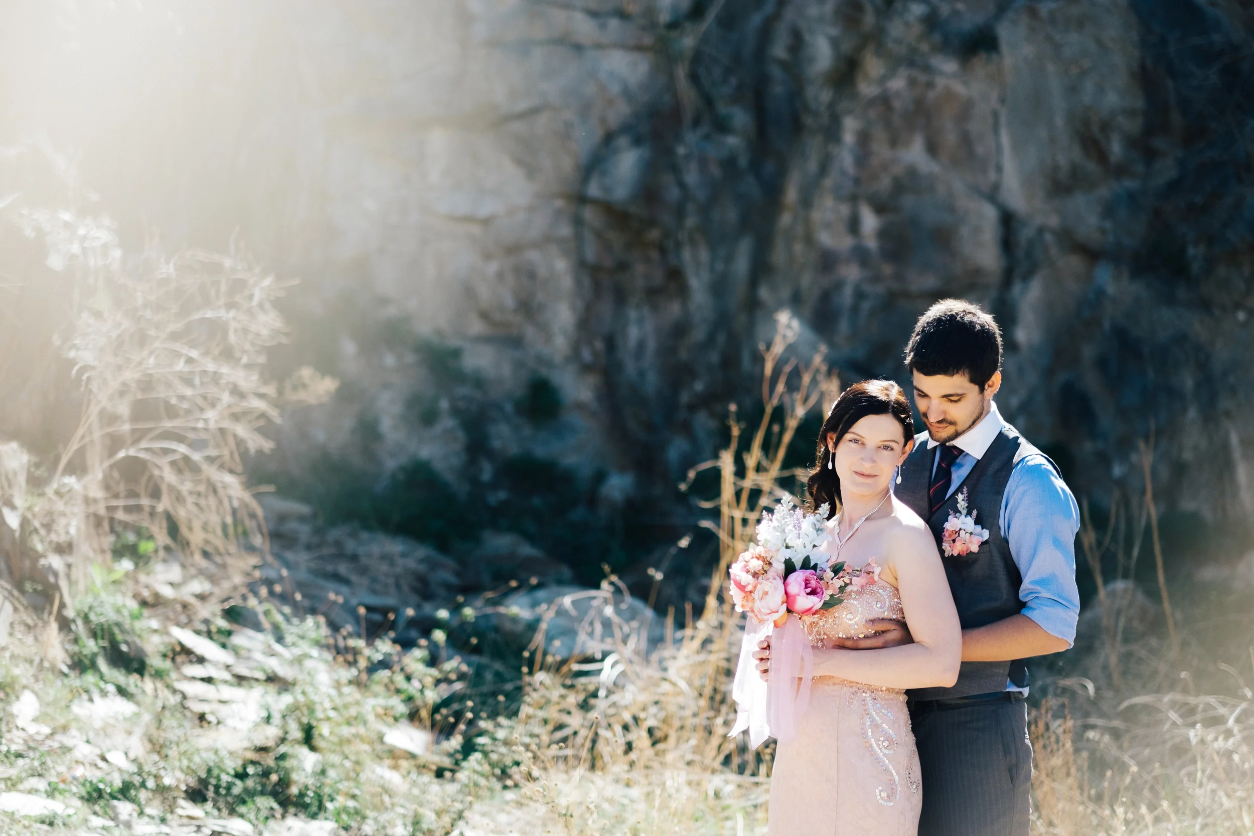 Rychelle & Brittain's Garden Wedding