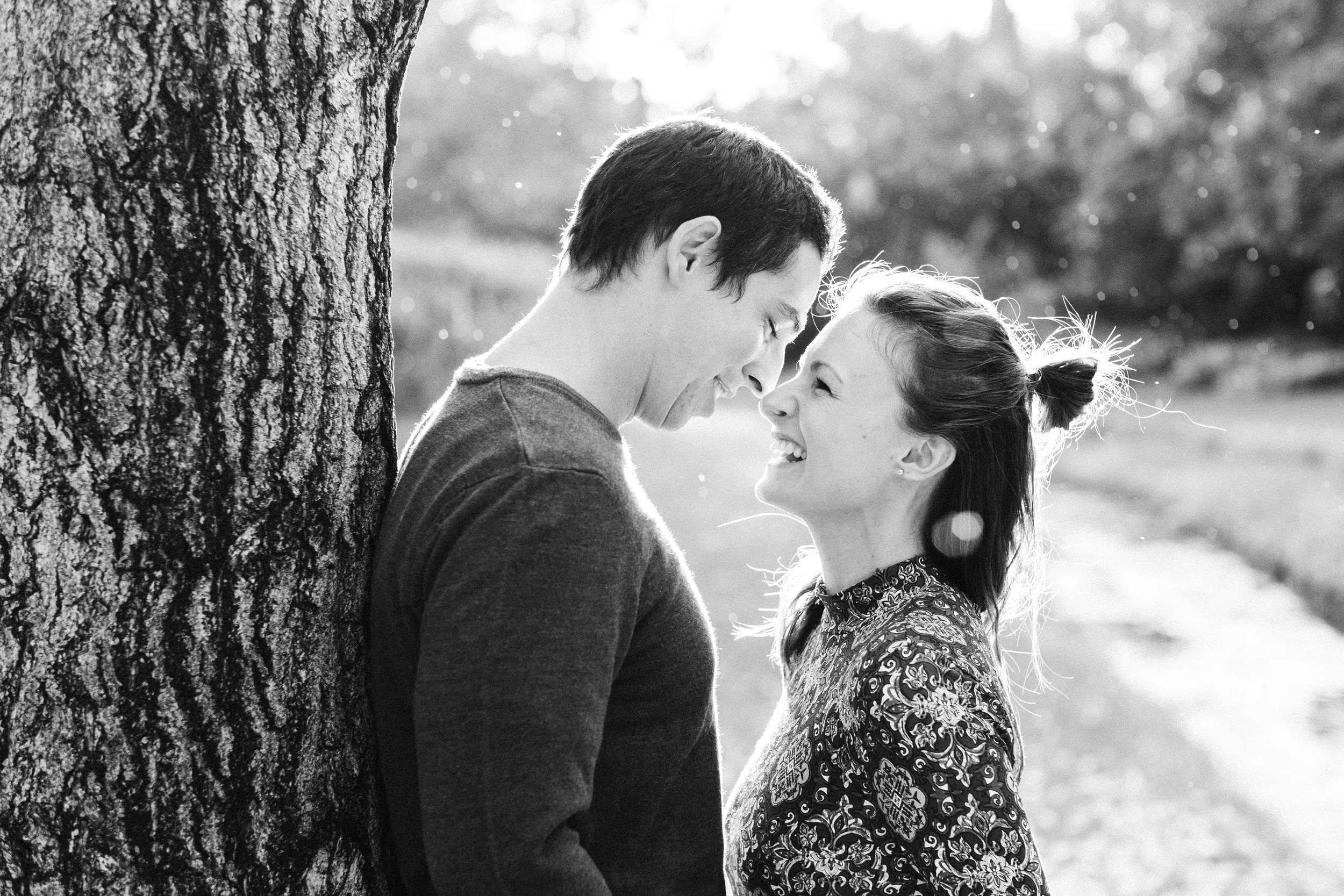 Amelia & Steve's Sunny Winter Engagement Session