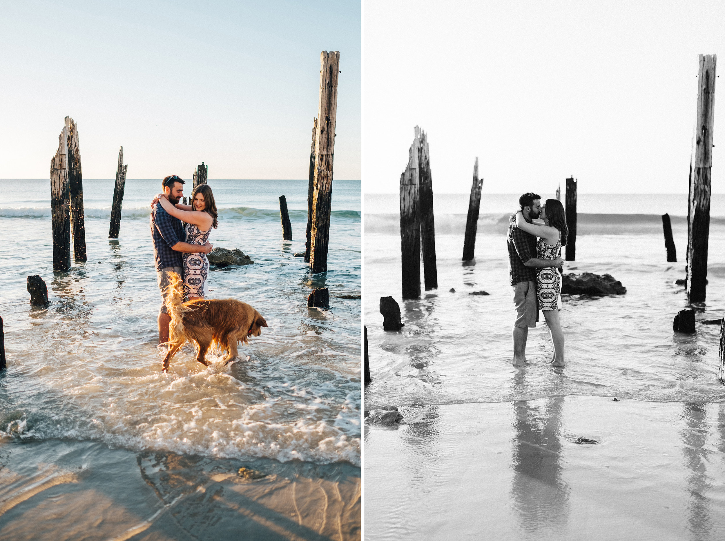 Beach sunset engagement photos willunga 012.jpg