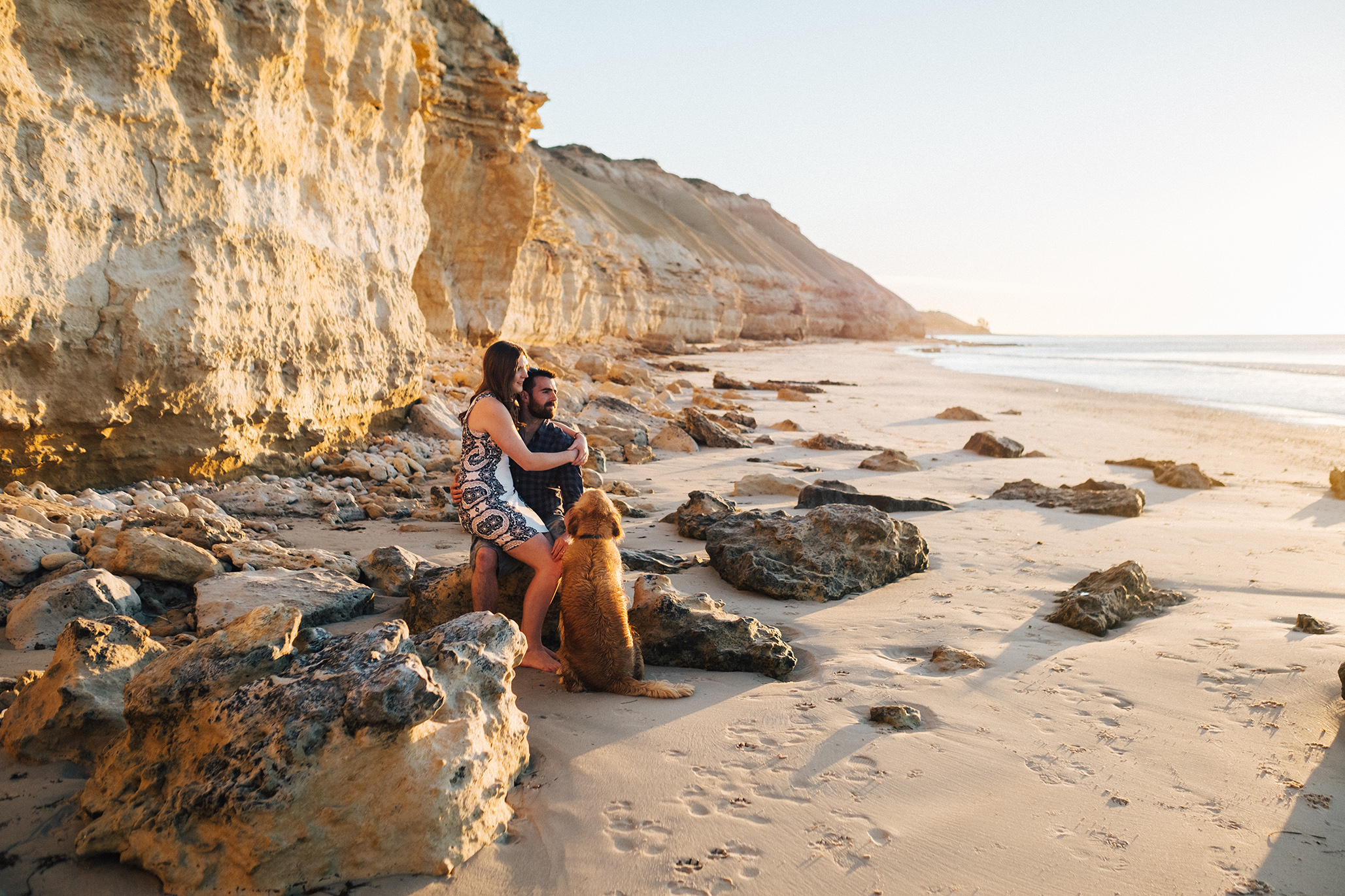 Beach sunset engagement photos willunga 024.jpg