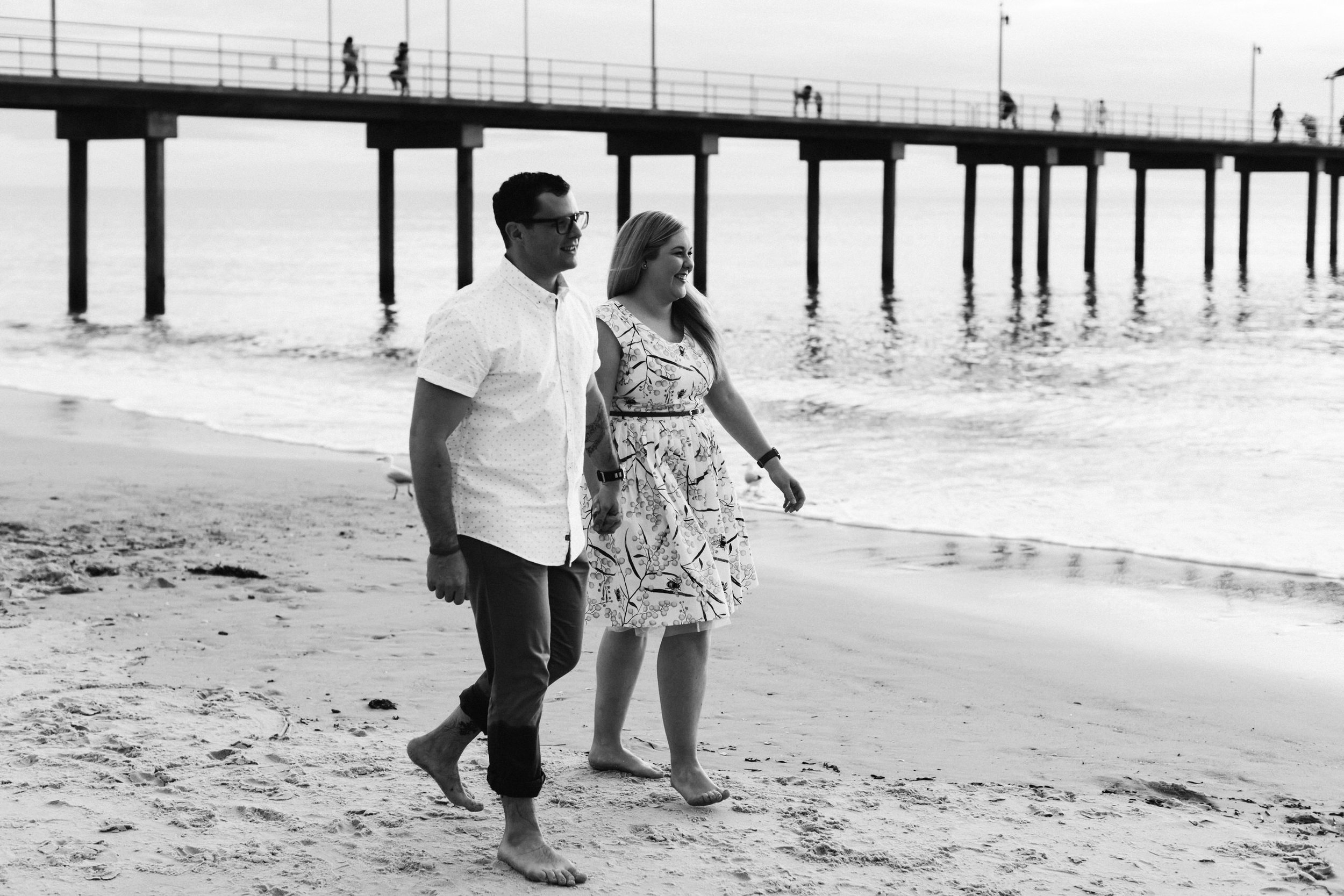 Fun Brighton Beach Sunset Engagement 006.jpg