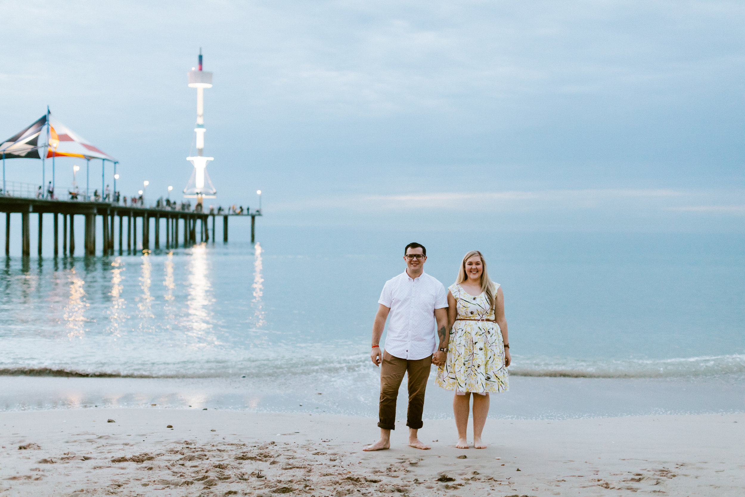 Fun Brighton Beach Sunset Engagement 027.jpg