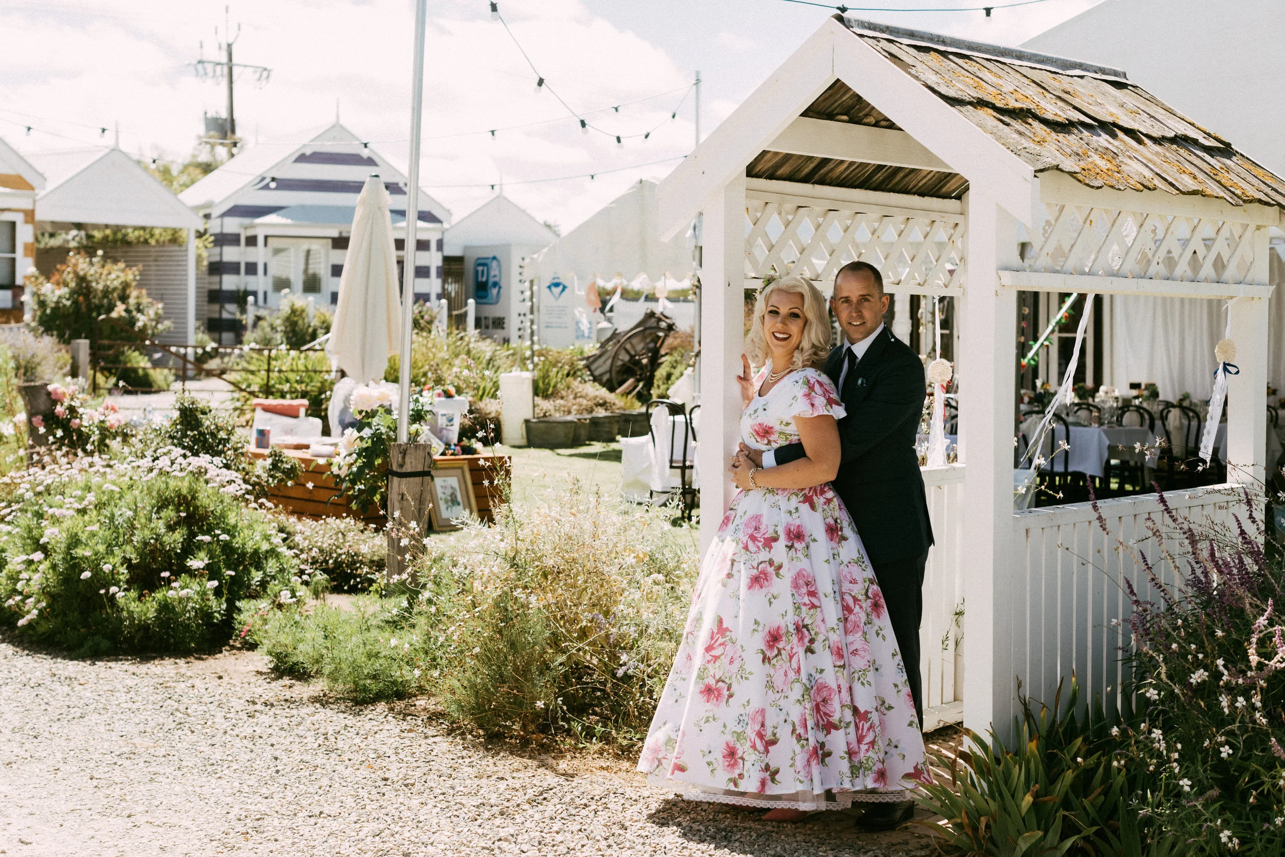 Eiryn & Steven's Vow Renewal at the Beach Huts Middleton