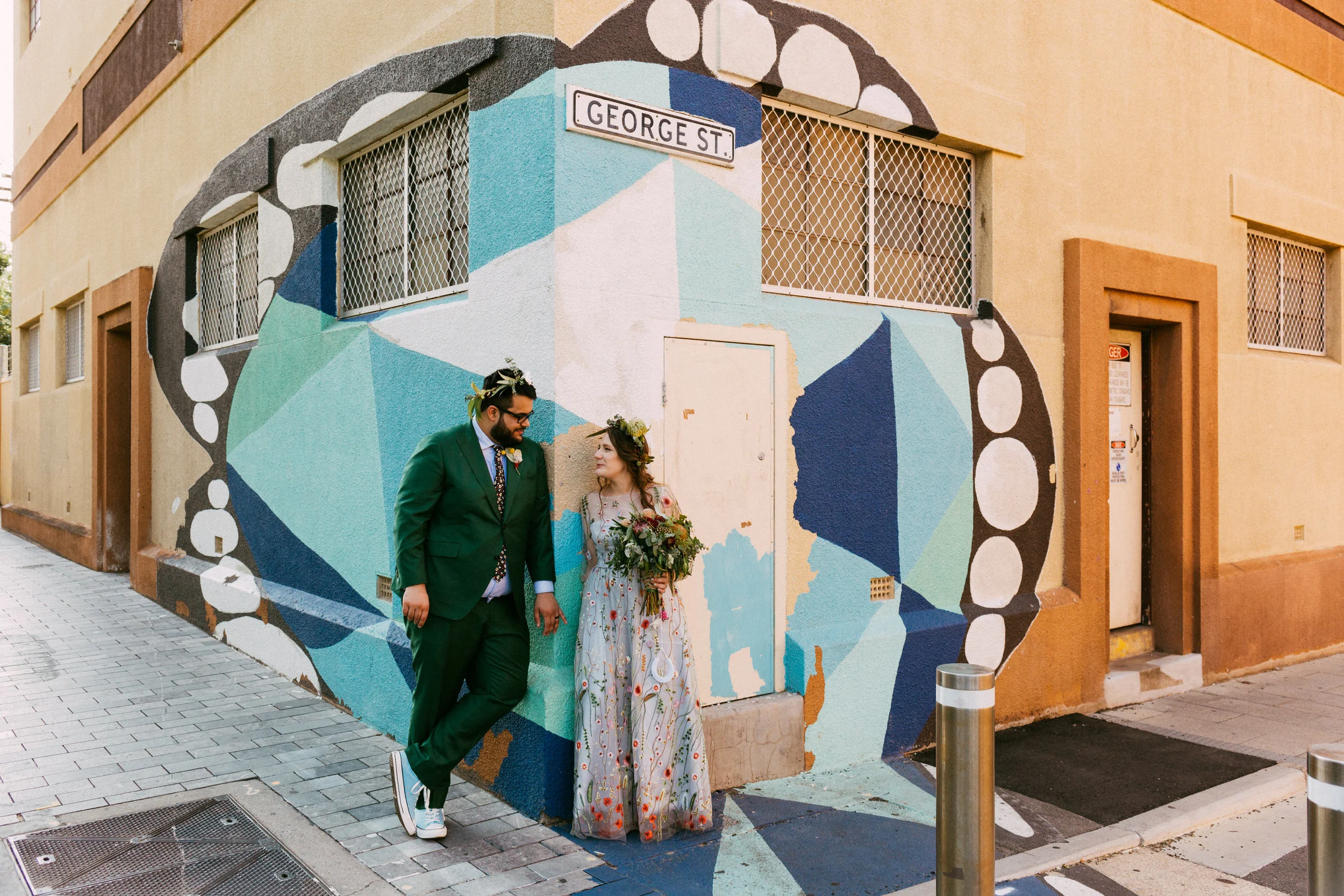 Jess &amp; Jaiden's Colourful and Quirky Adelaide Wedding