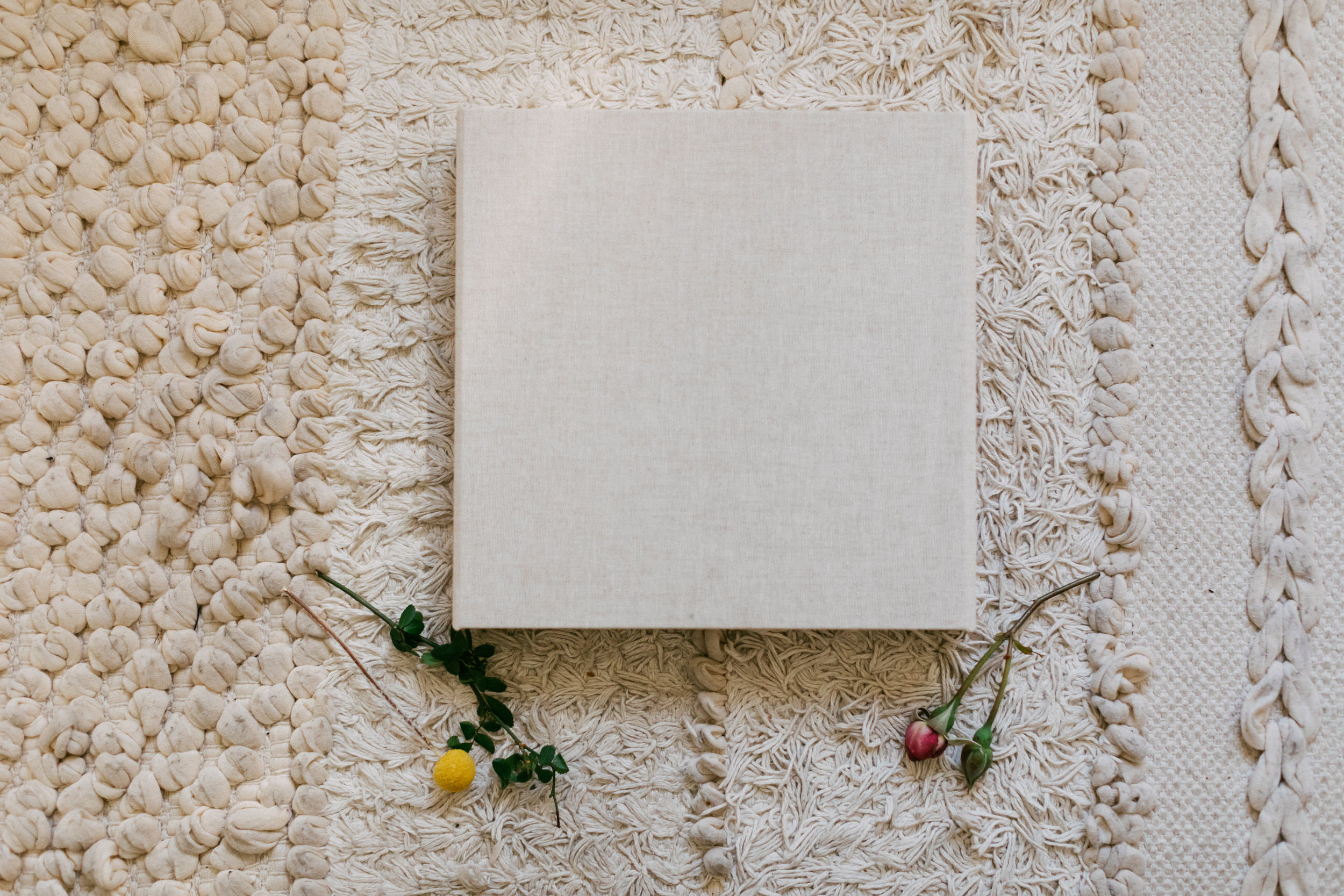 Cream 8x8" Linen Album