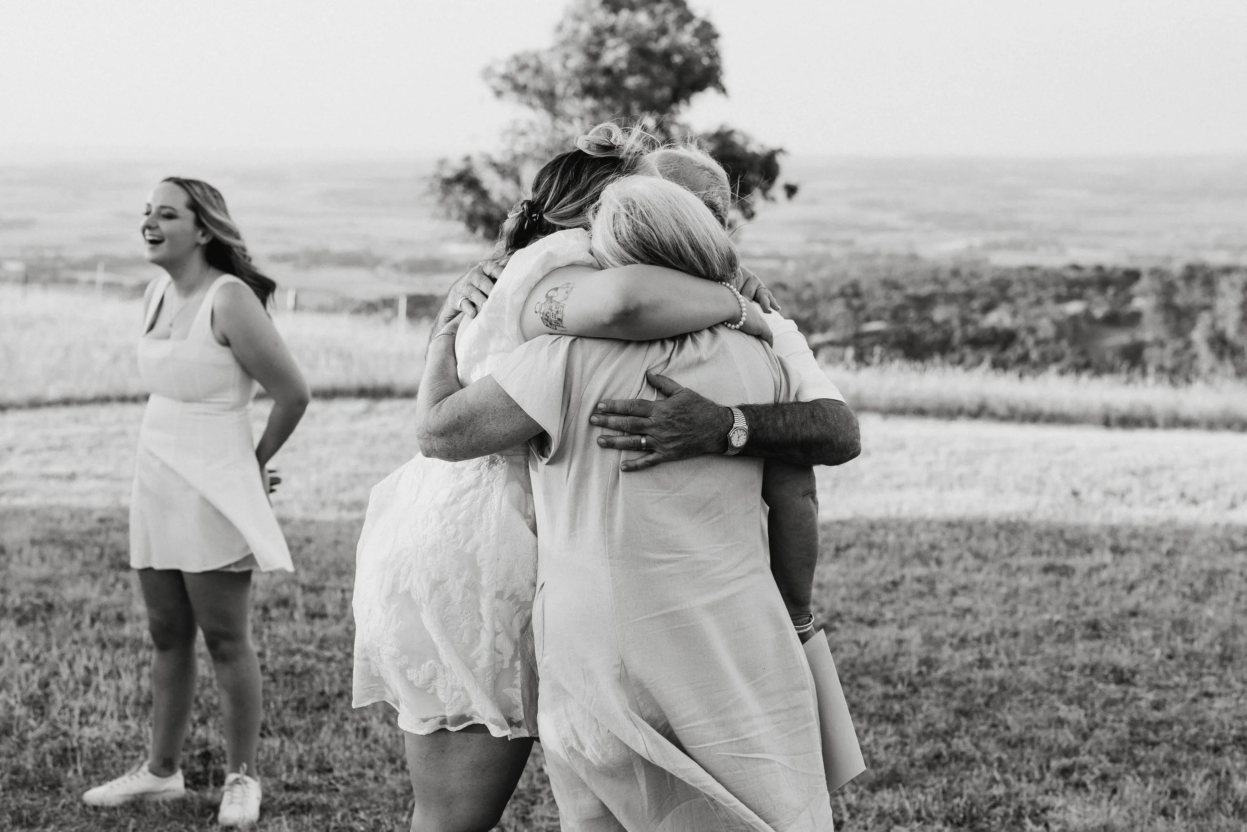 Magnolia Farm Elopement 044 emotional candid hug.jpg