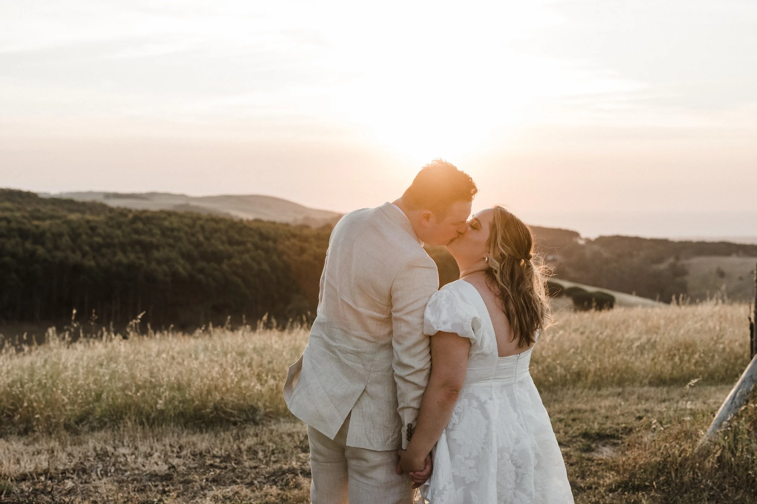 Magnolia Farm Elopement 047 sunset portrait candid.jpg