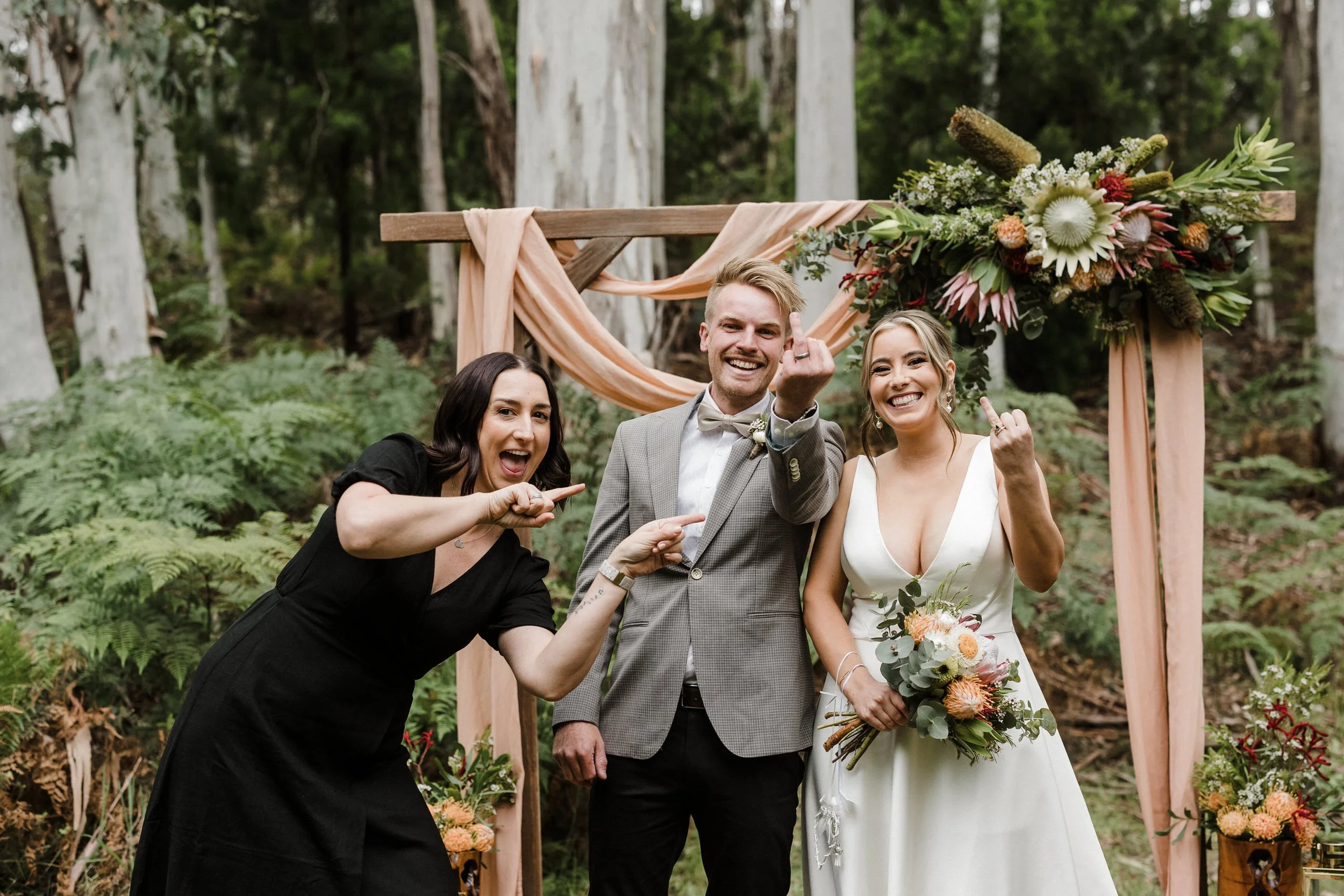 Intimate Forest Wedding - Sinclairs Gully Winery 30 - celebrant photo.jpg