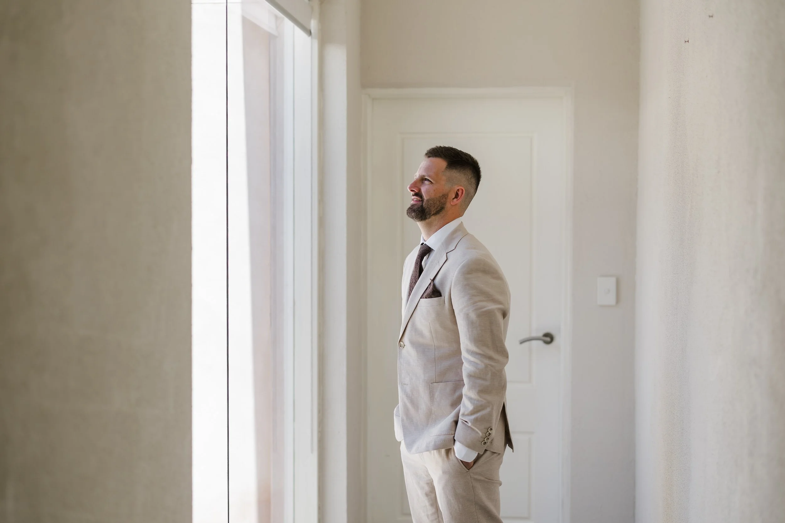 02 The Retreat Stirling Elopement Groom Preparation Photos.jpg