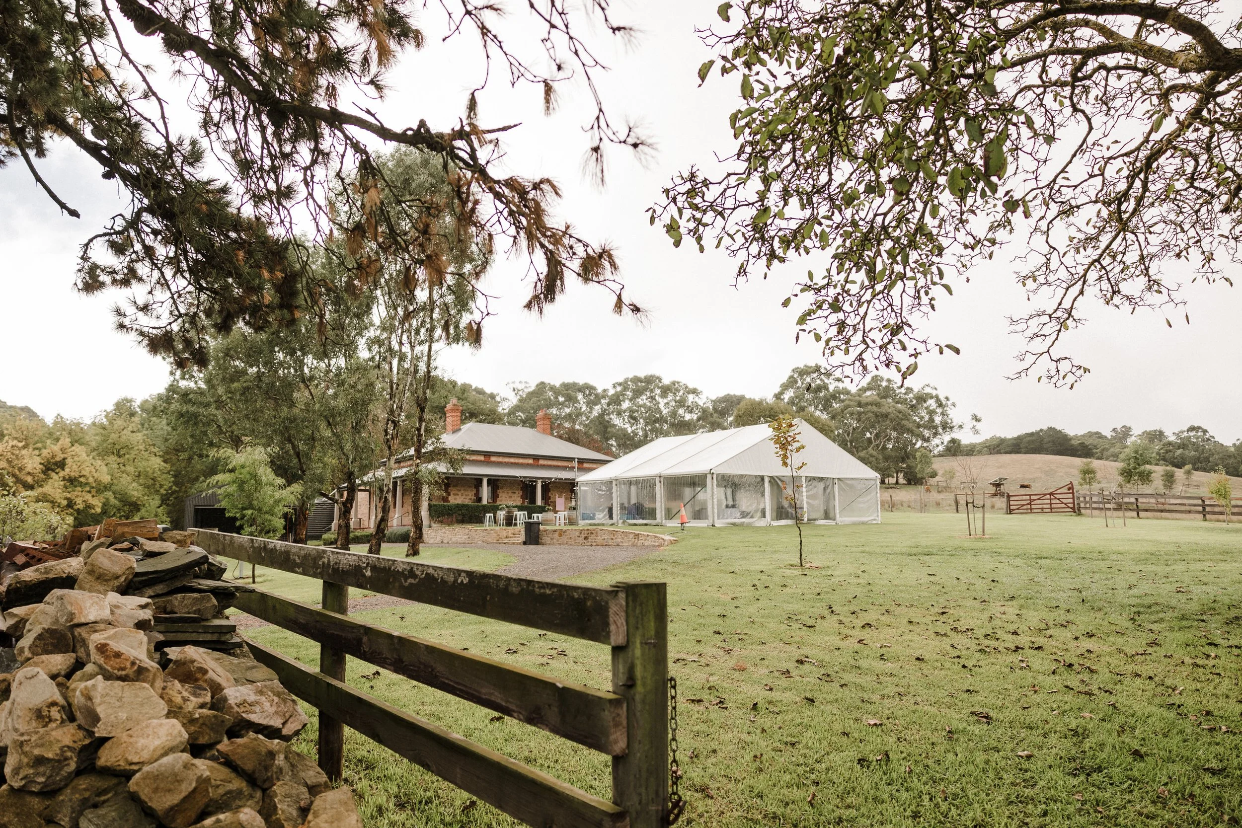 18 Little Car Photography Private Farm Wedding Setup.jpg