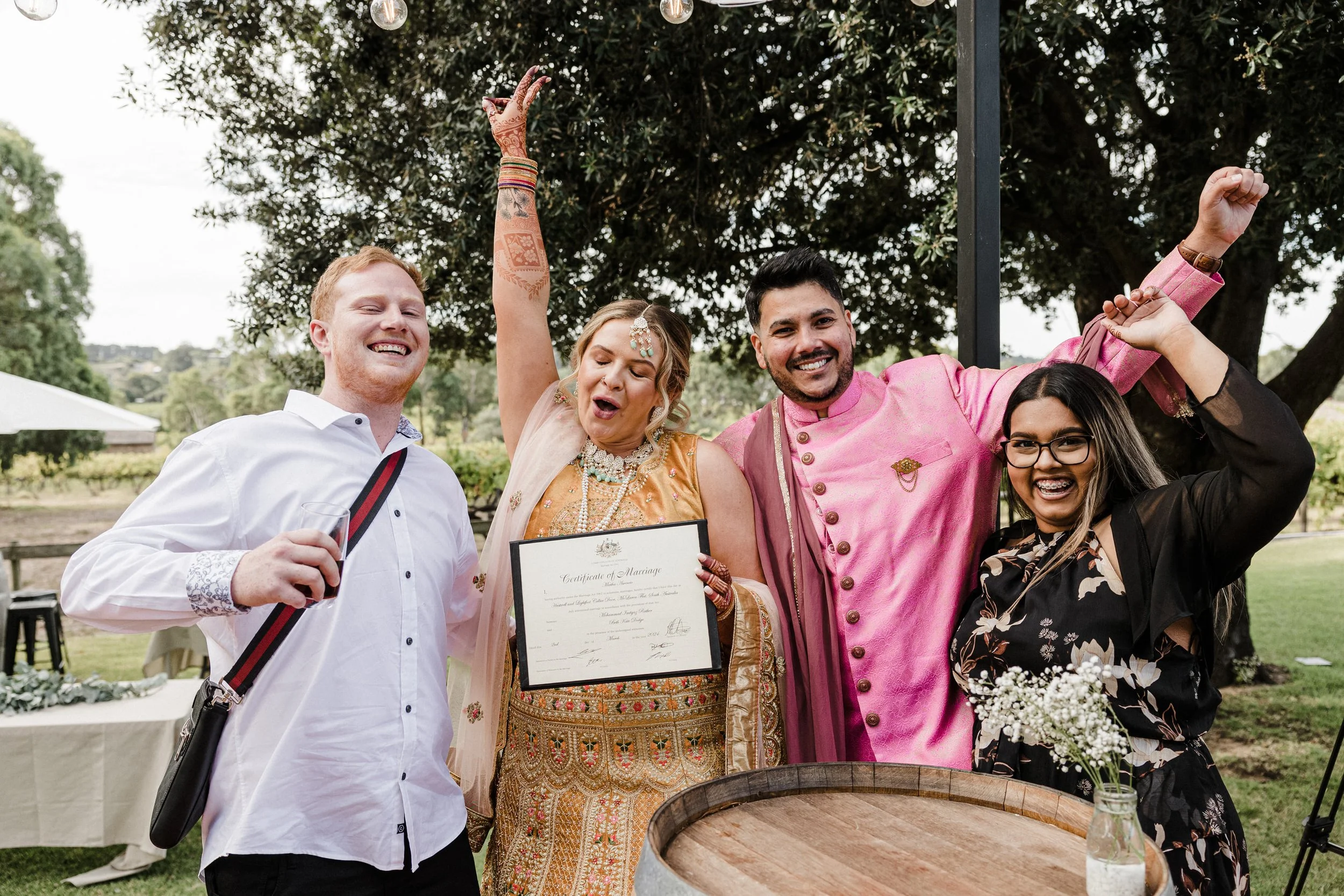 33 Hastwell and Lightfoot Winery Wedding ceremony signing.jpg