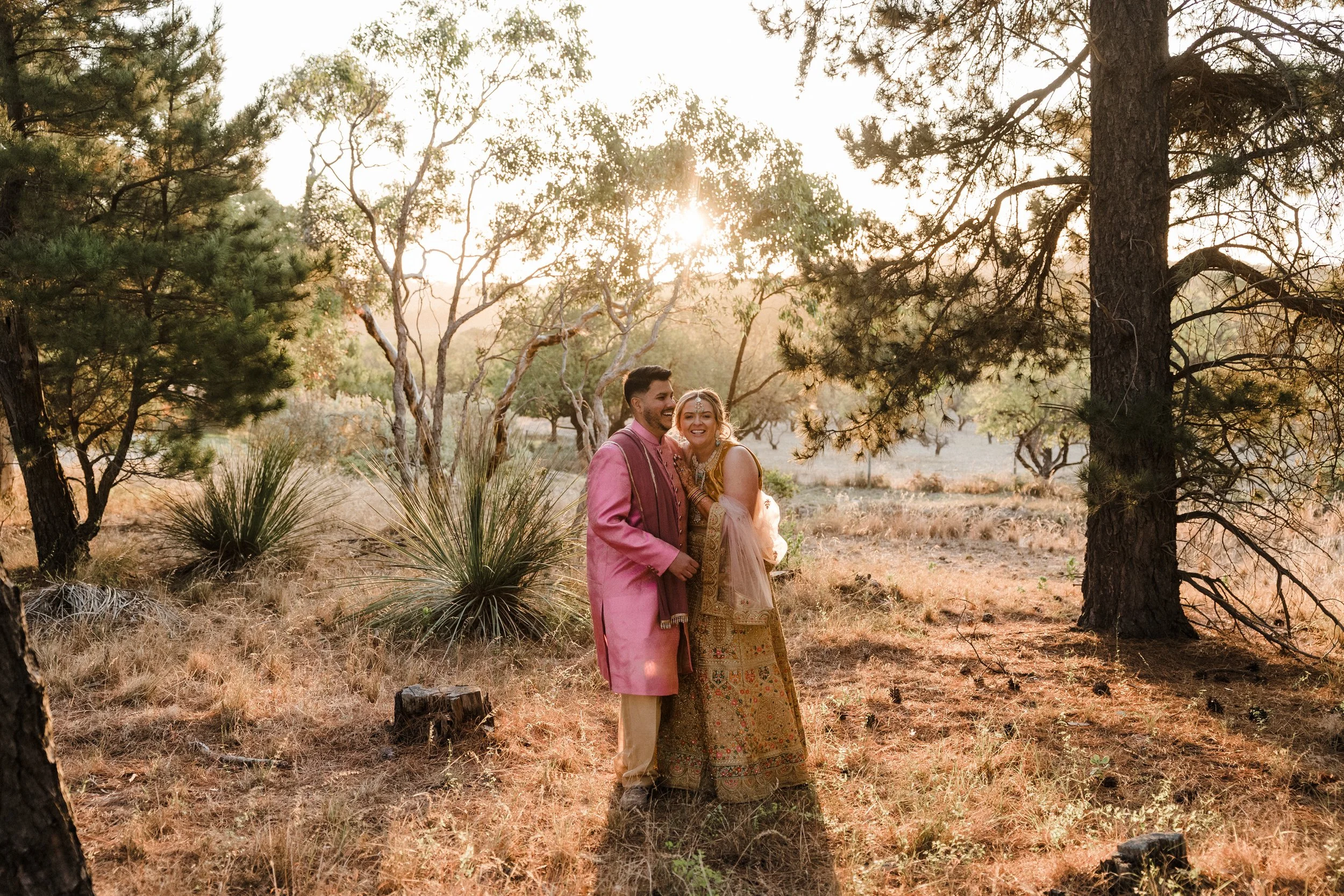 63 colourful lehenga and sherwani sunset portraits mclaren vale.jpg