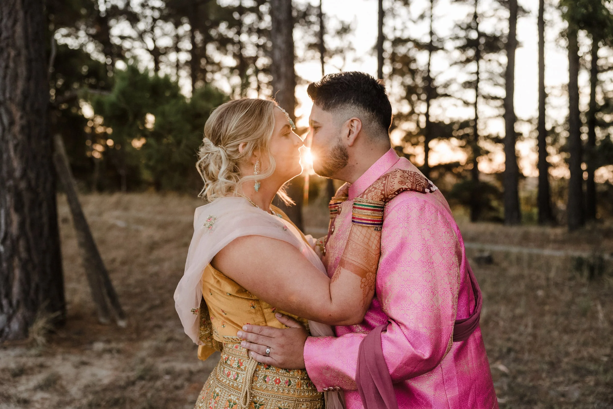 66 colourful lehenga and sherwani sunset portraits mclaren vale.jpg