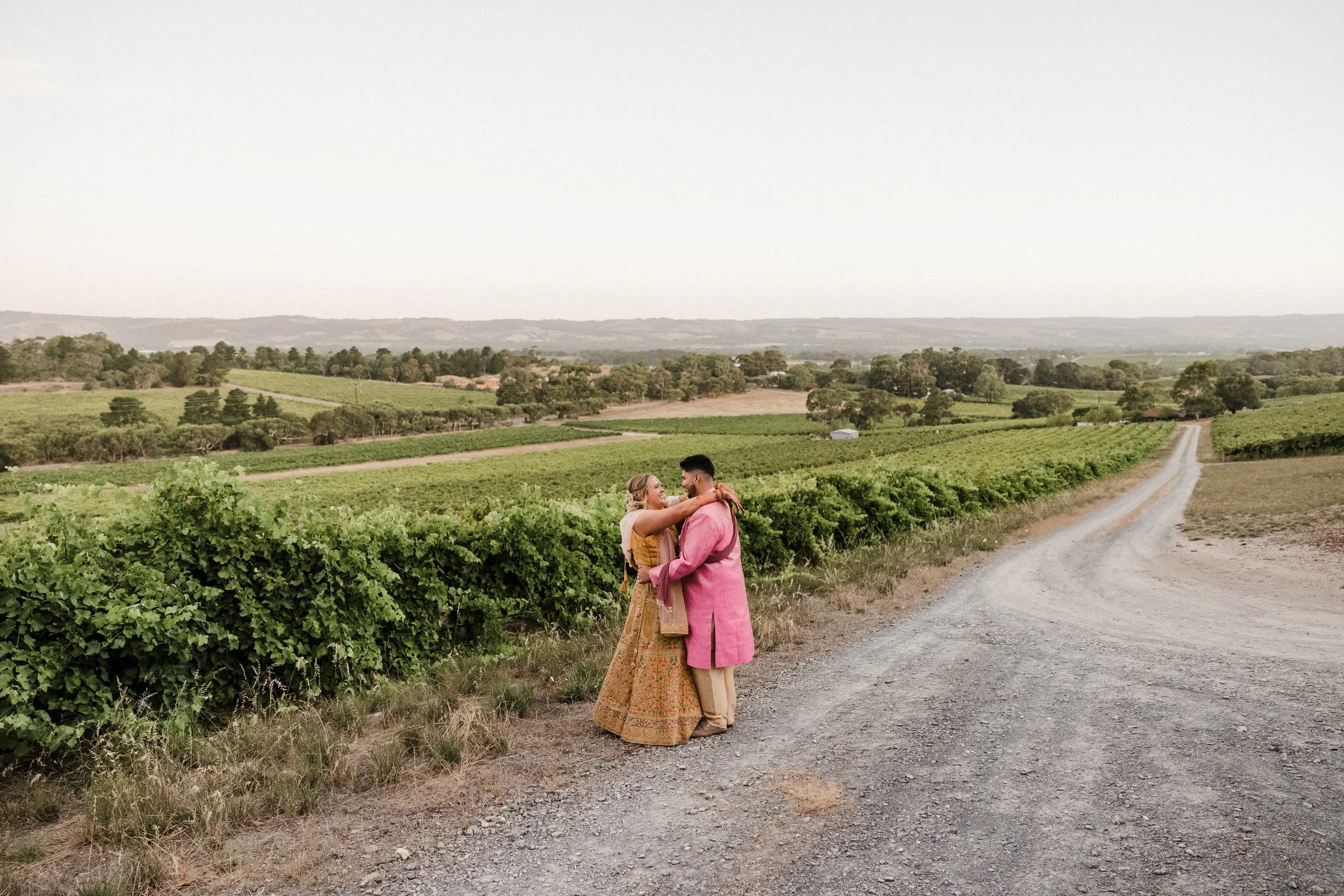 67 colourful lehenga and sherwani sunset portraits mclaren vale.jpg