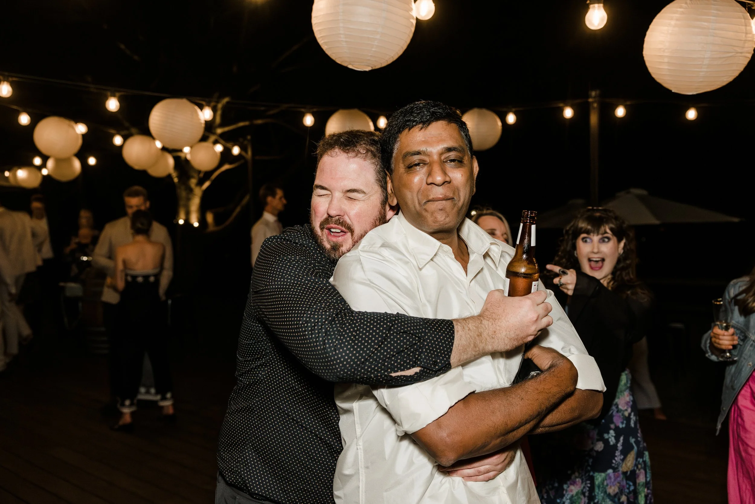 86 Hastwell Lightfoot Winery Wedding Reception candid guests.jpg