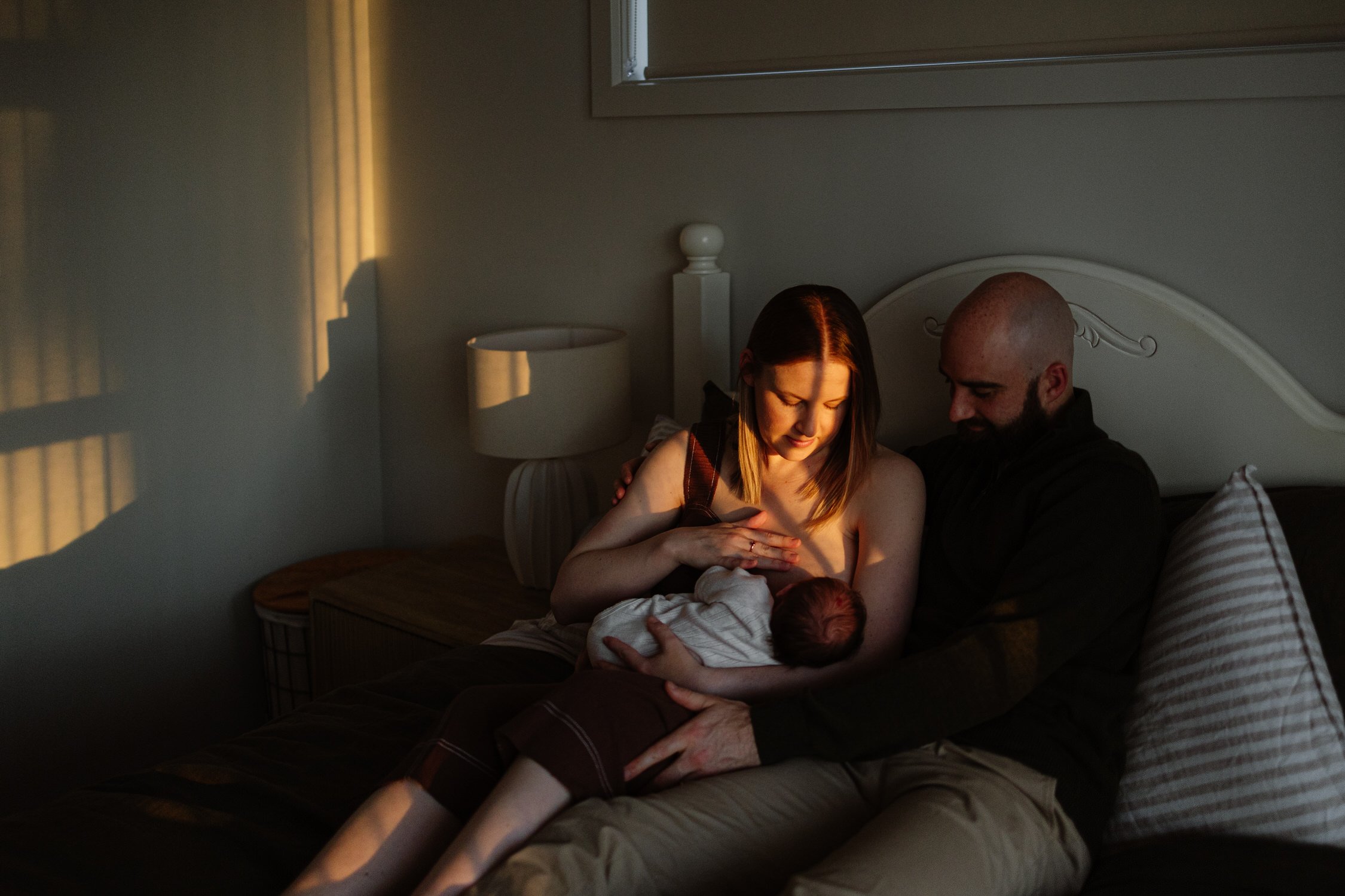 Natural Newborn Photography at Home in the Clare Valley