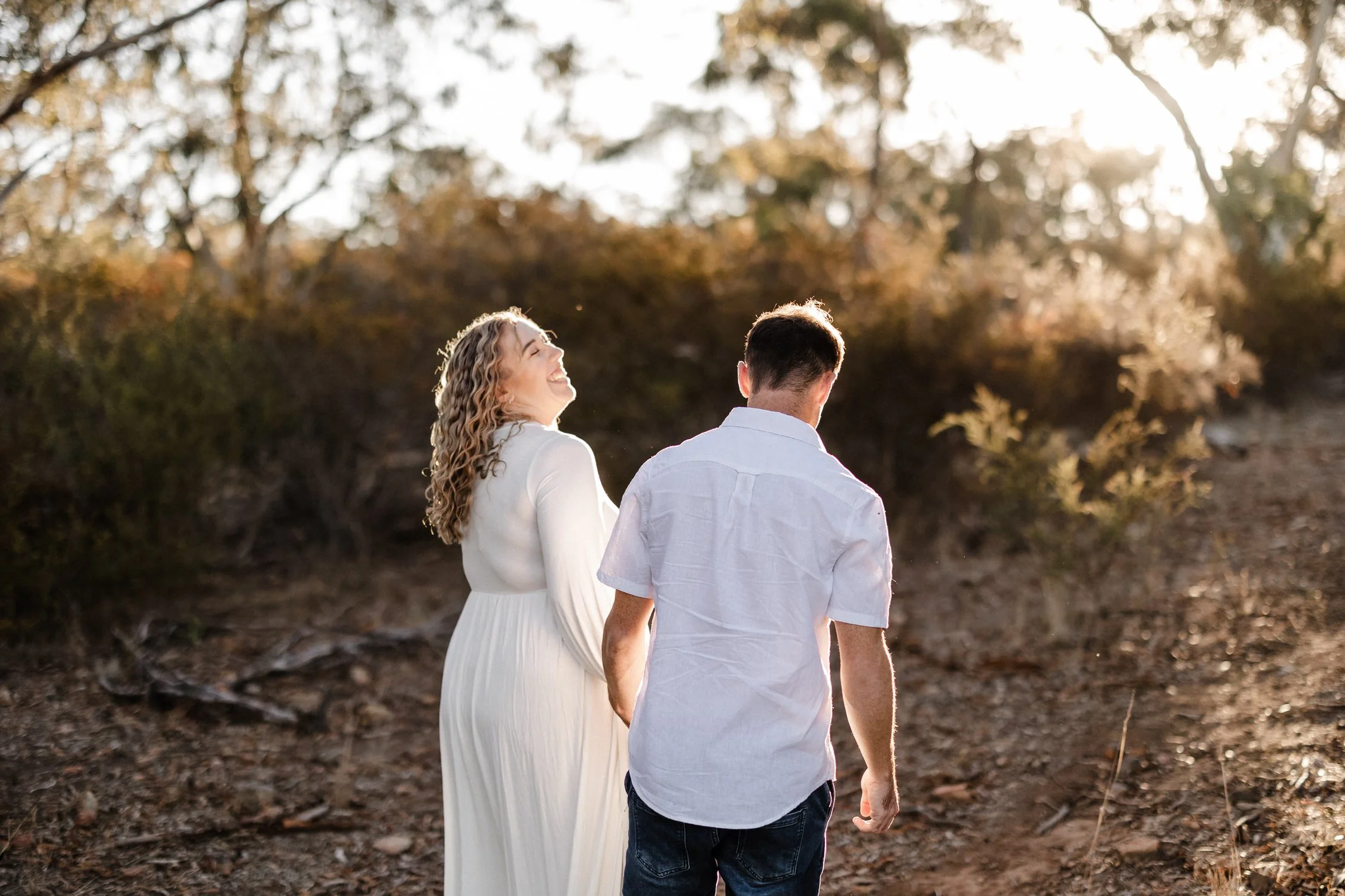10 Auburn Clare Valley Farm Maternity Portraits in the scrub.jpg