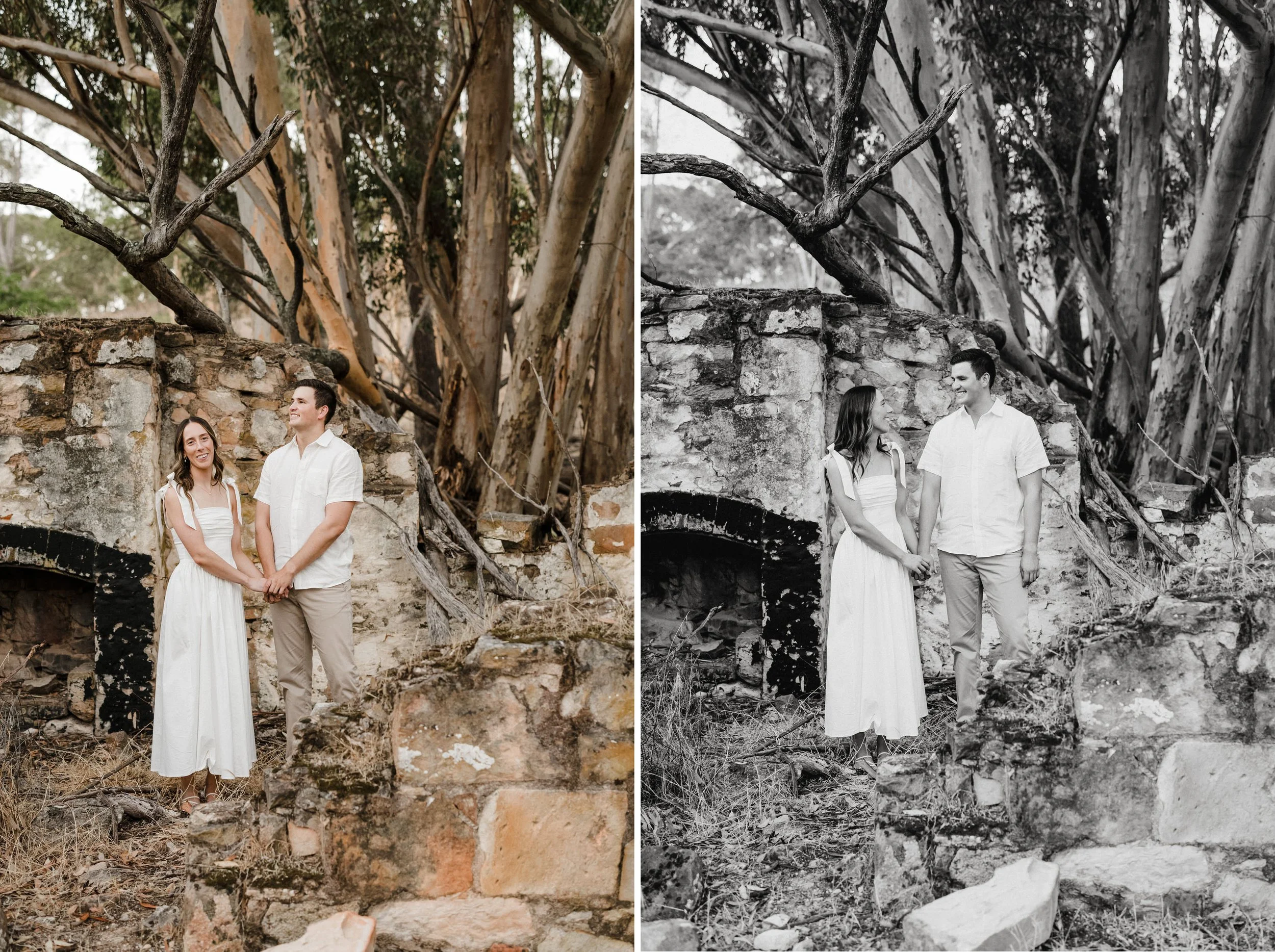 29 The Pines Kapunda engagement portraits with ruins.jpg