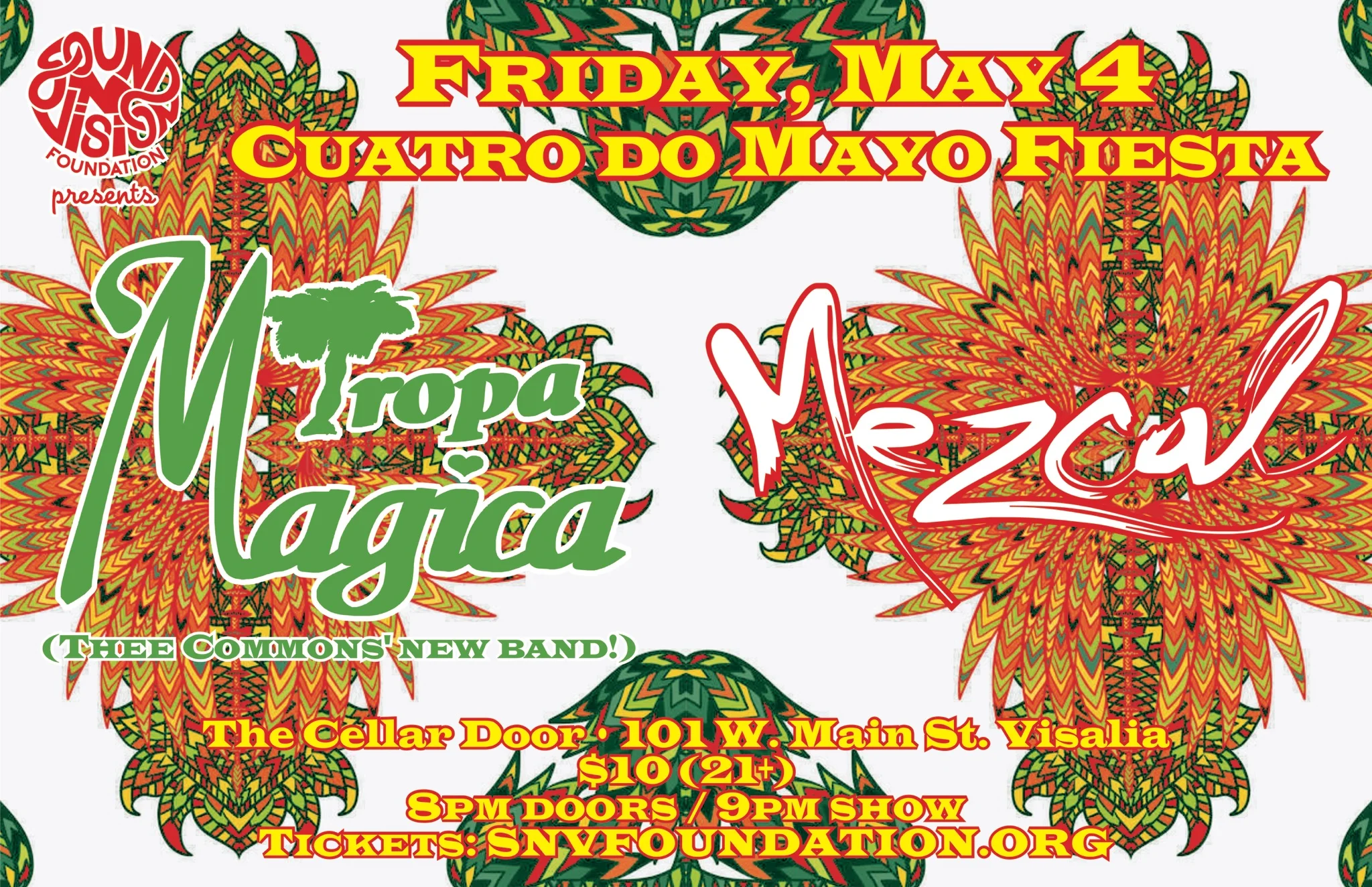 Super cumbia bands unite for one night! Come on down!