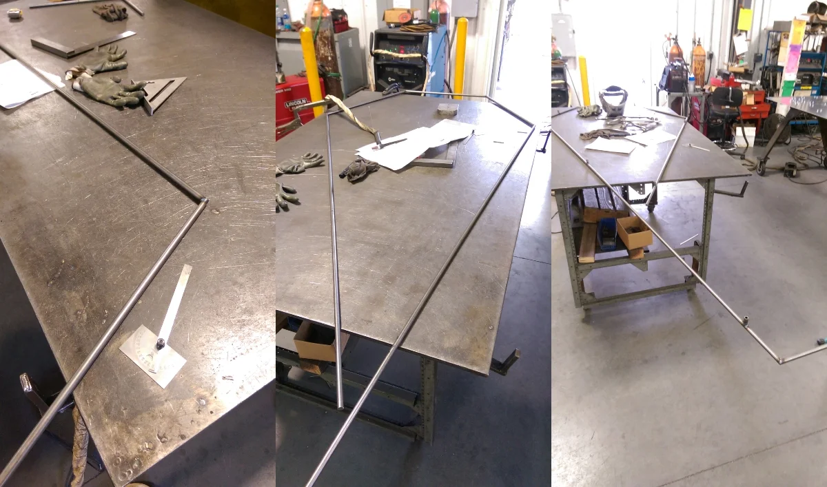 The fabrication process.