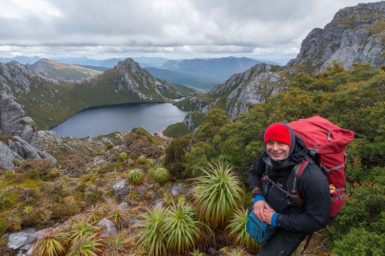 Happy Place - Achieving a life goal by reaching Lake Oberon in Tasmania's deep south west