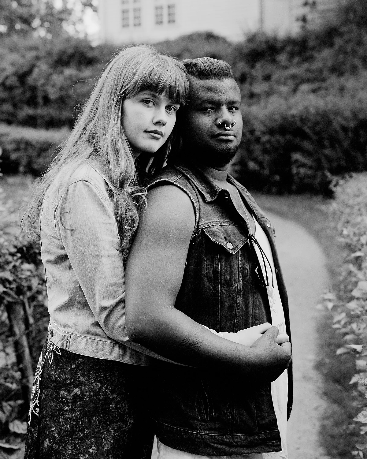   Bergen, Norway, June 2015: Froeya and Cesar.     
