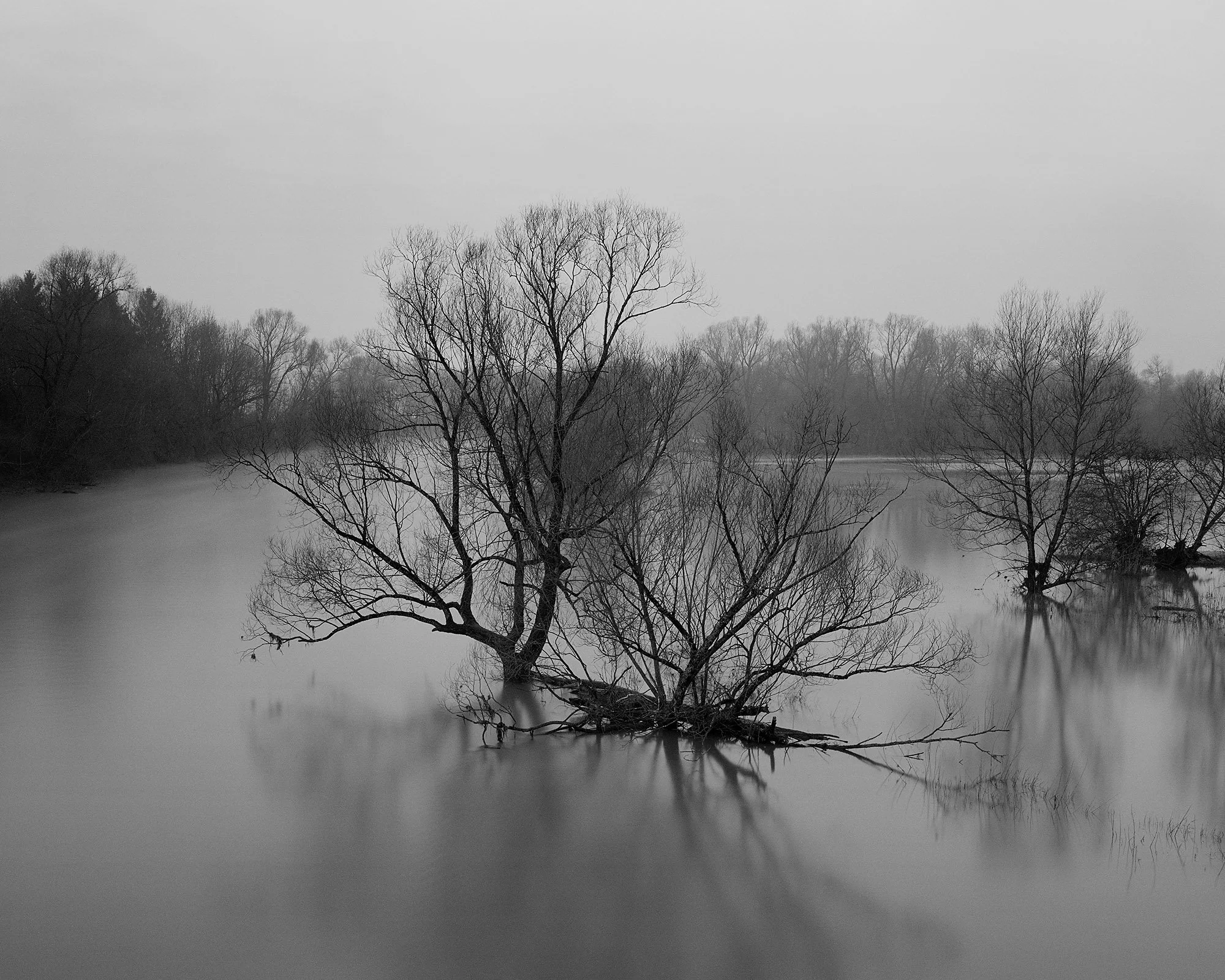   Verdun, France, March 2018: Maas River.   