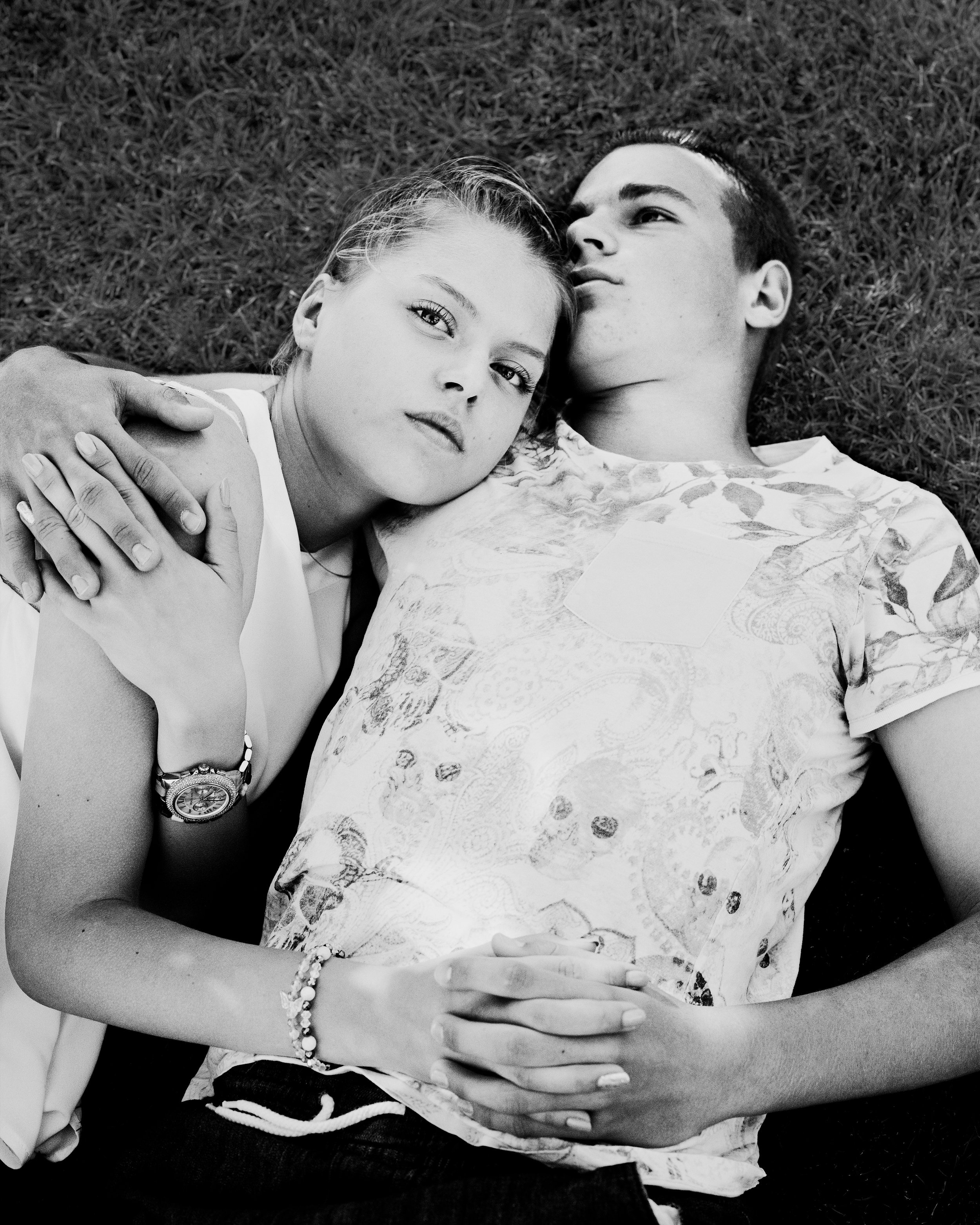  Bratislava, Slovakia, June 2016: Vivien and Denis.  