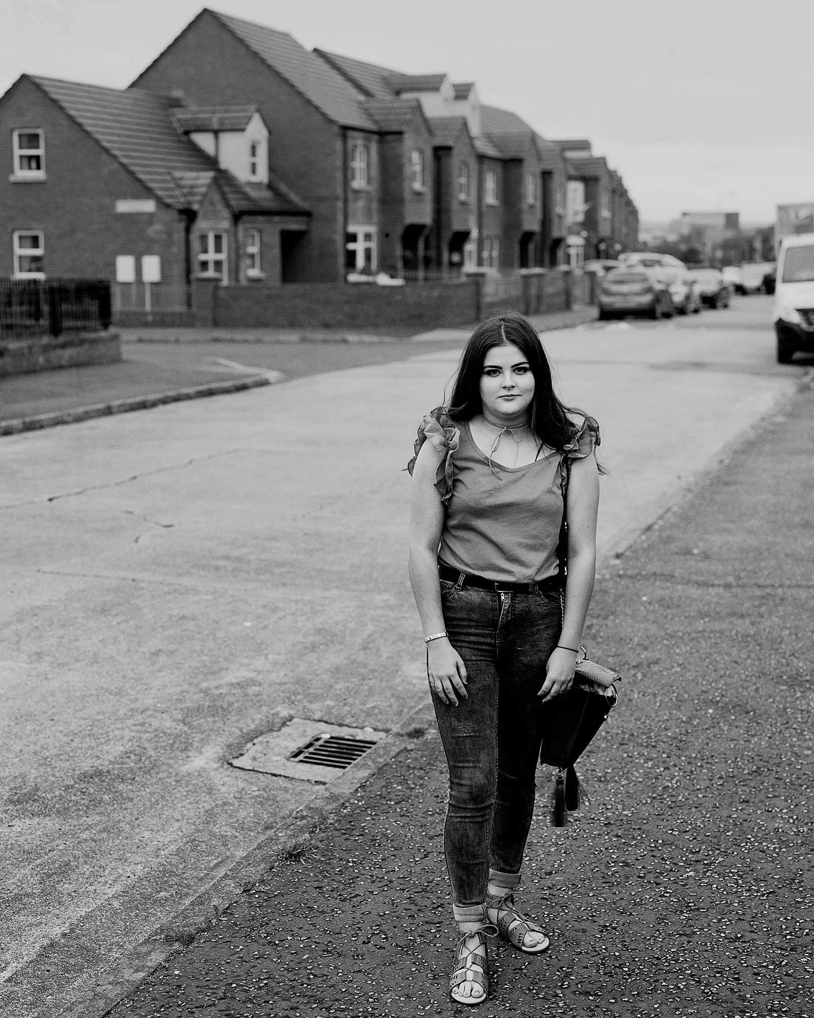   Belfast, Northern Ireland, August 2017: Robyn.   