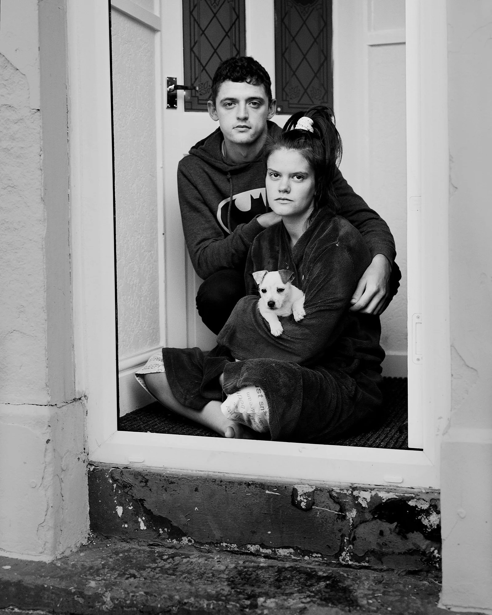   Blackpool, United Kingdom, September 2016: James and Lauren.  