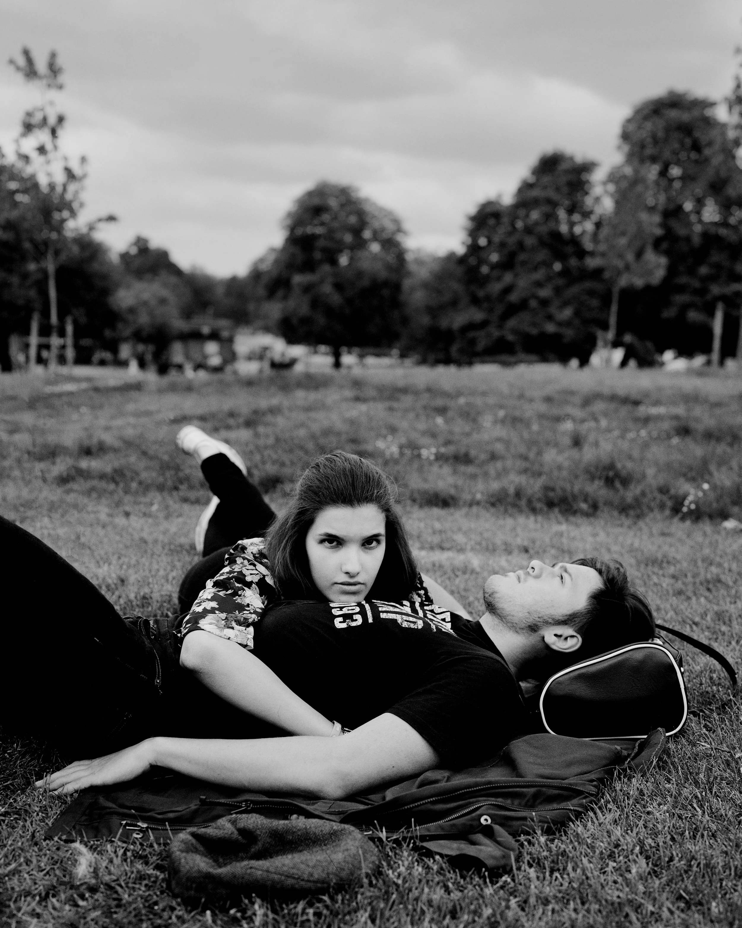   London, United Kingdom, May 2015: Natalia and Louis.   